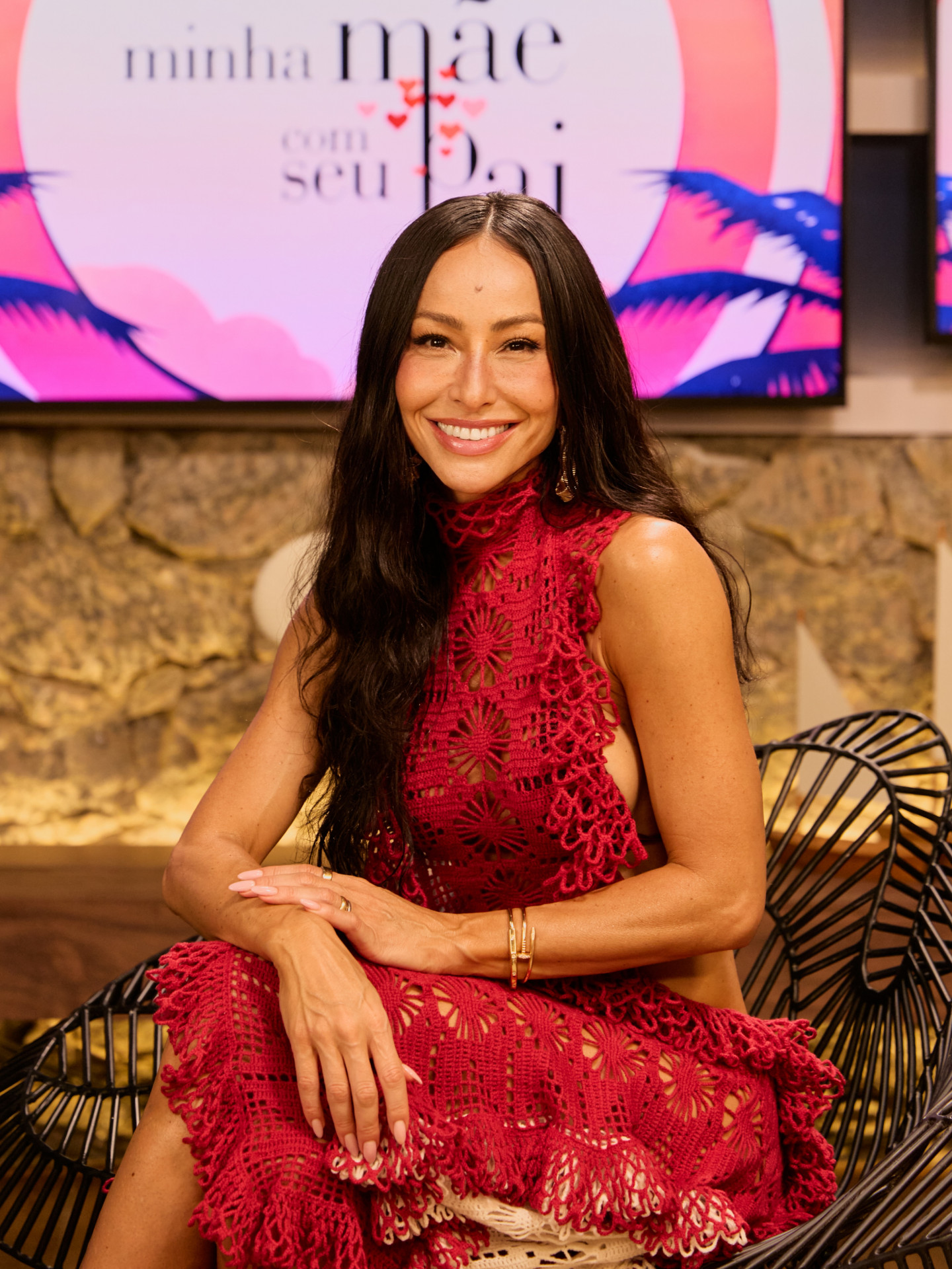 Sabrina Sato apresenta o reality 'Minha Mãe com Seu Pai' - Divulgação
