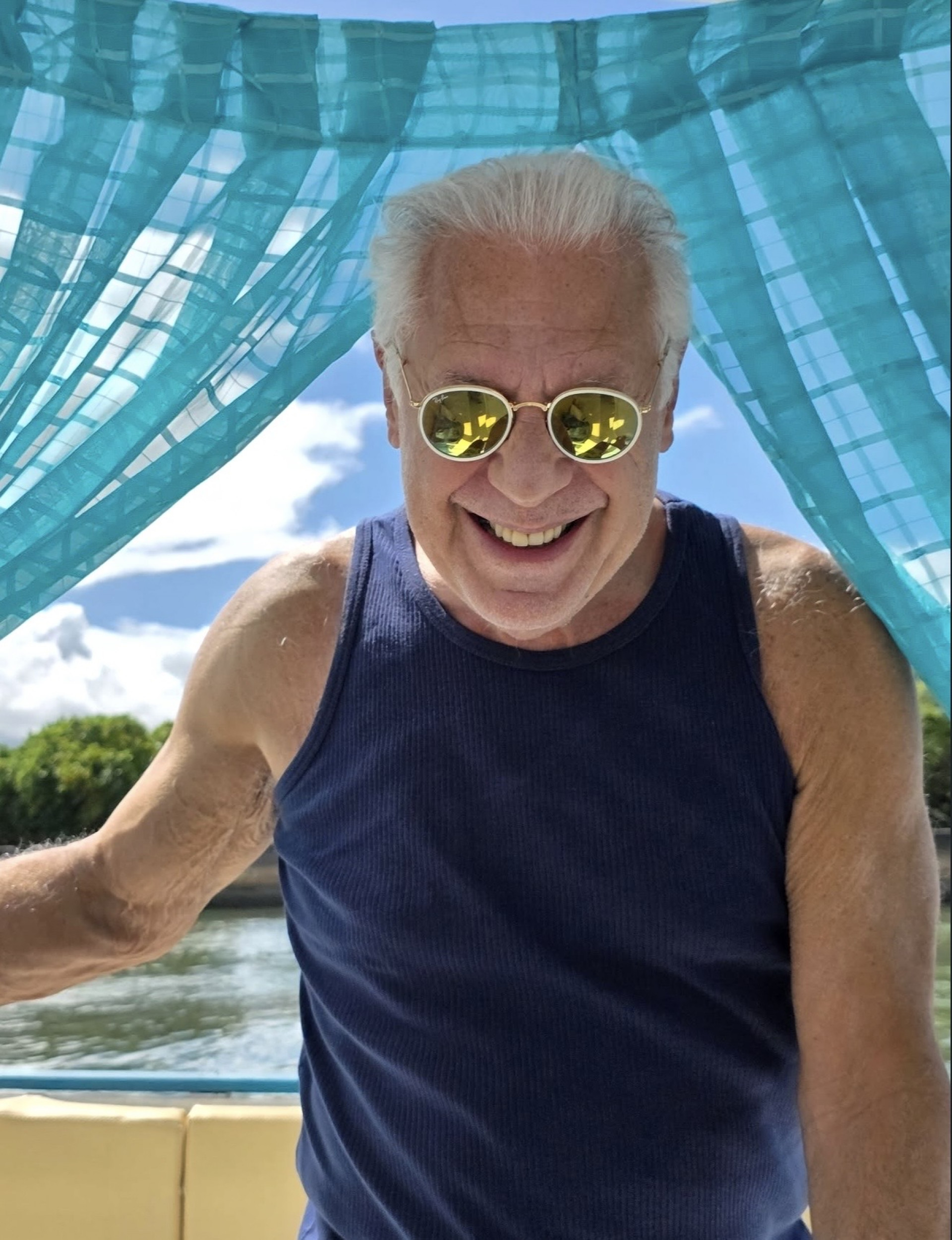 Antônio Fagundes em foto postada pela esposa Alexandra Martins - Reprodução/Instagram