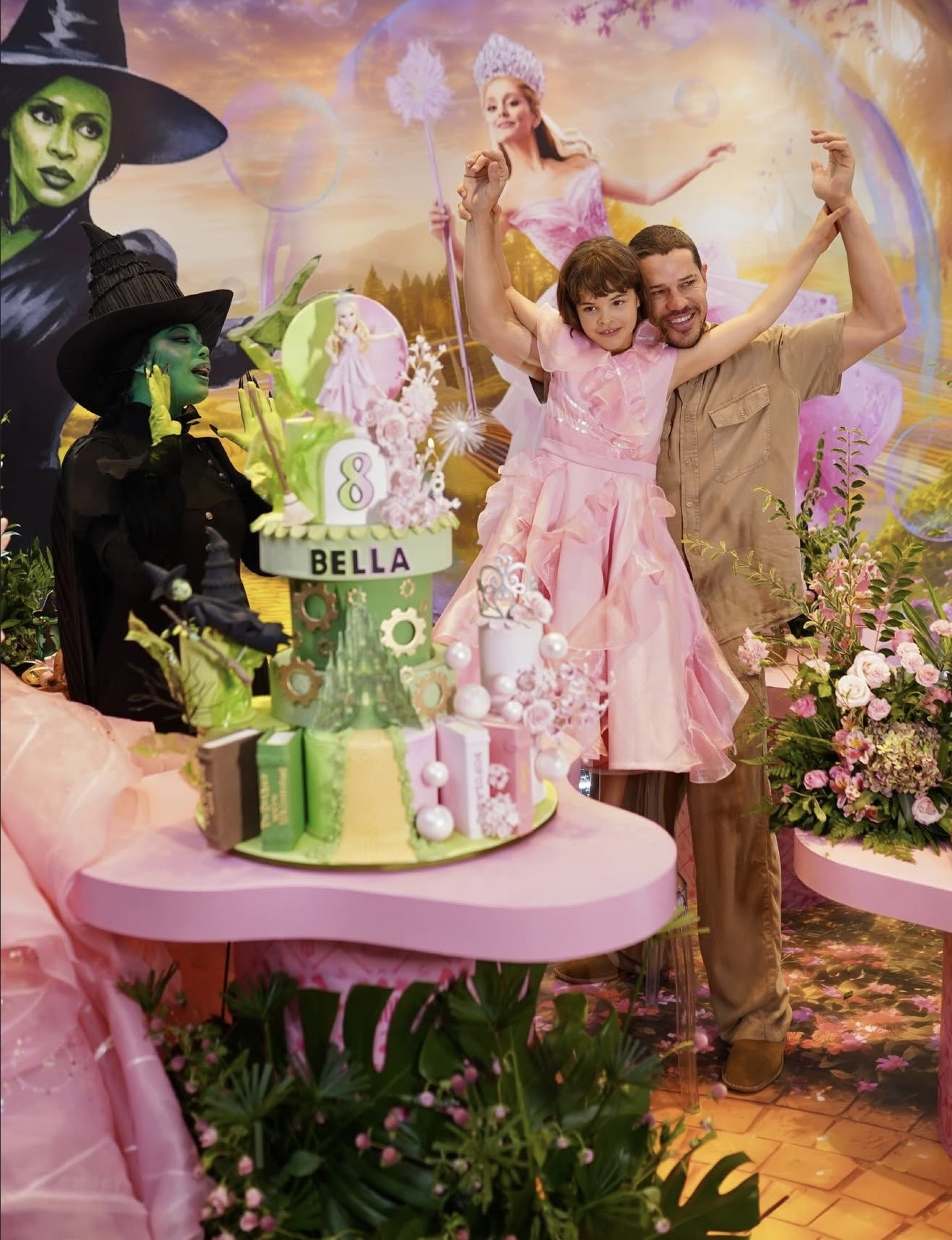 José Loreto com a filha Bella em festa de aniversário - Reprodução/Instagram