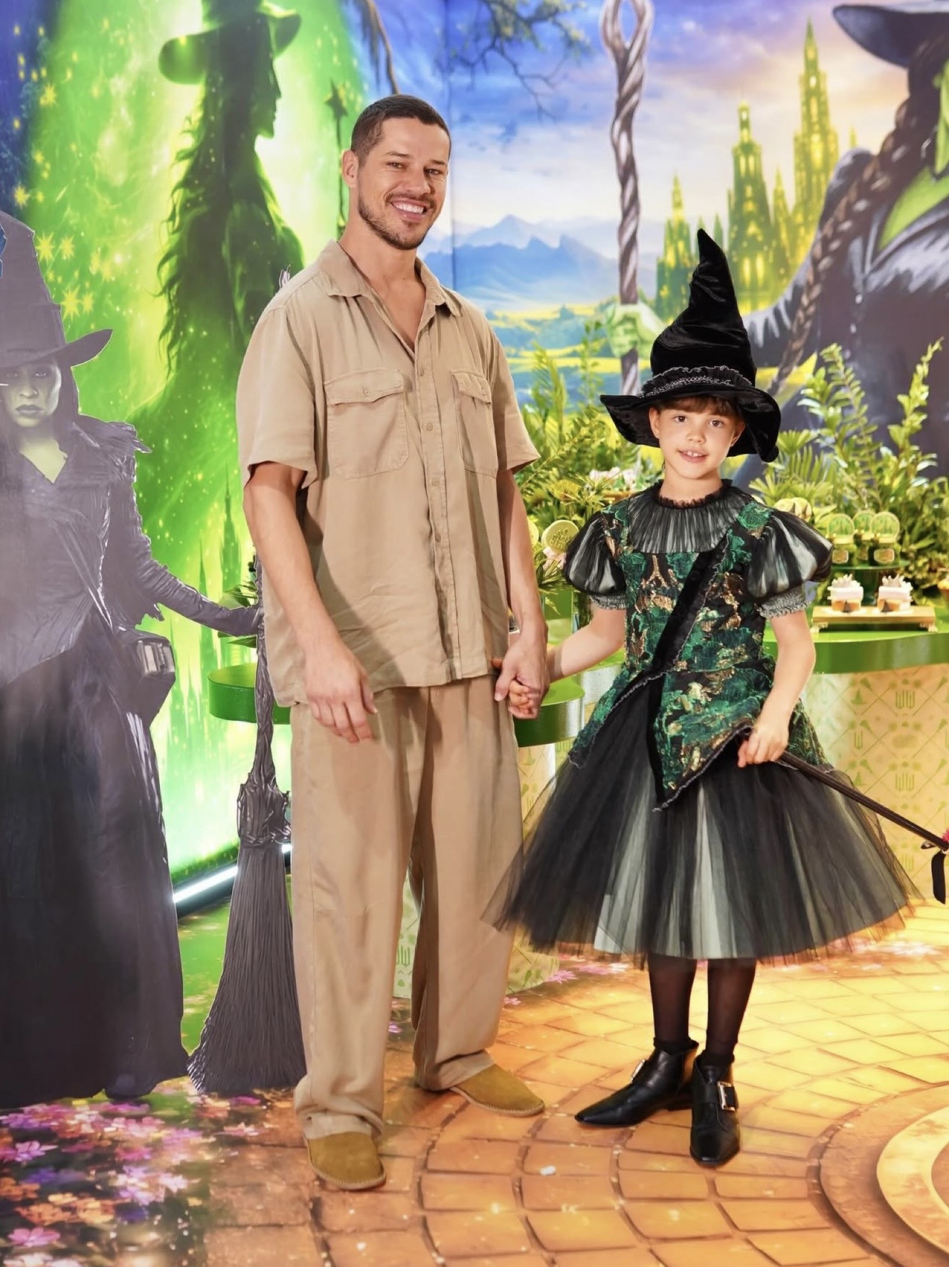 José Loreto com a filha Bella em festa de aniversário - Reprodução/Instagram