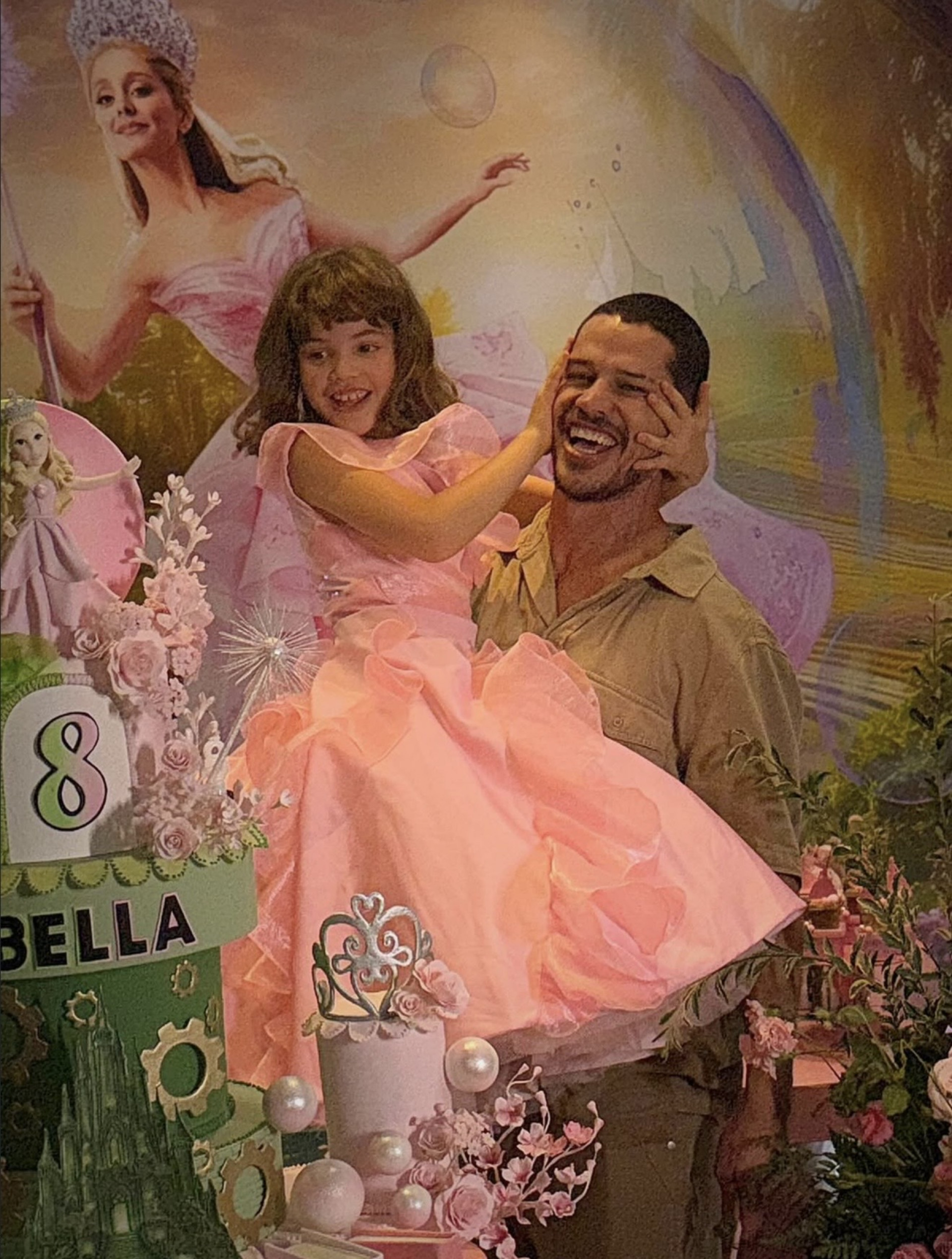 José Loreto com a filha Bella em festa de aniversário - Reprodução/Instagram