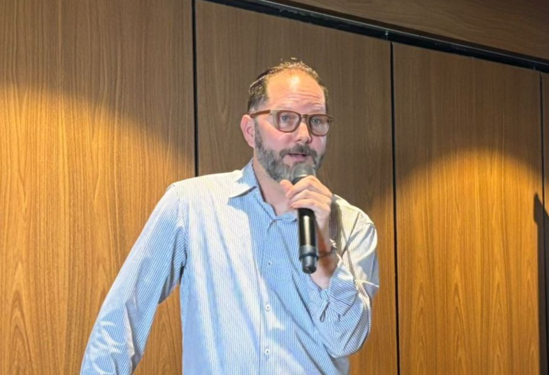 Luis Mart&iacute;nez &eacute; o General Manager da NFL no Brasil - Jo&atilde;o Alexandre Borges / O Dia