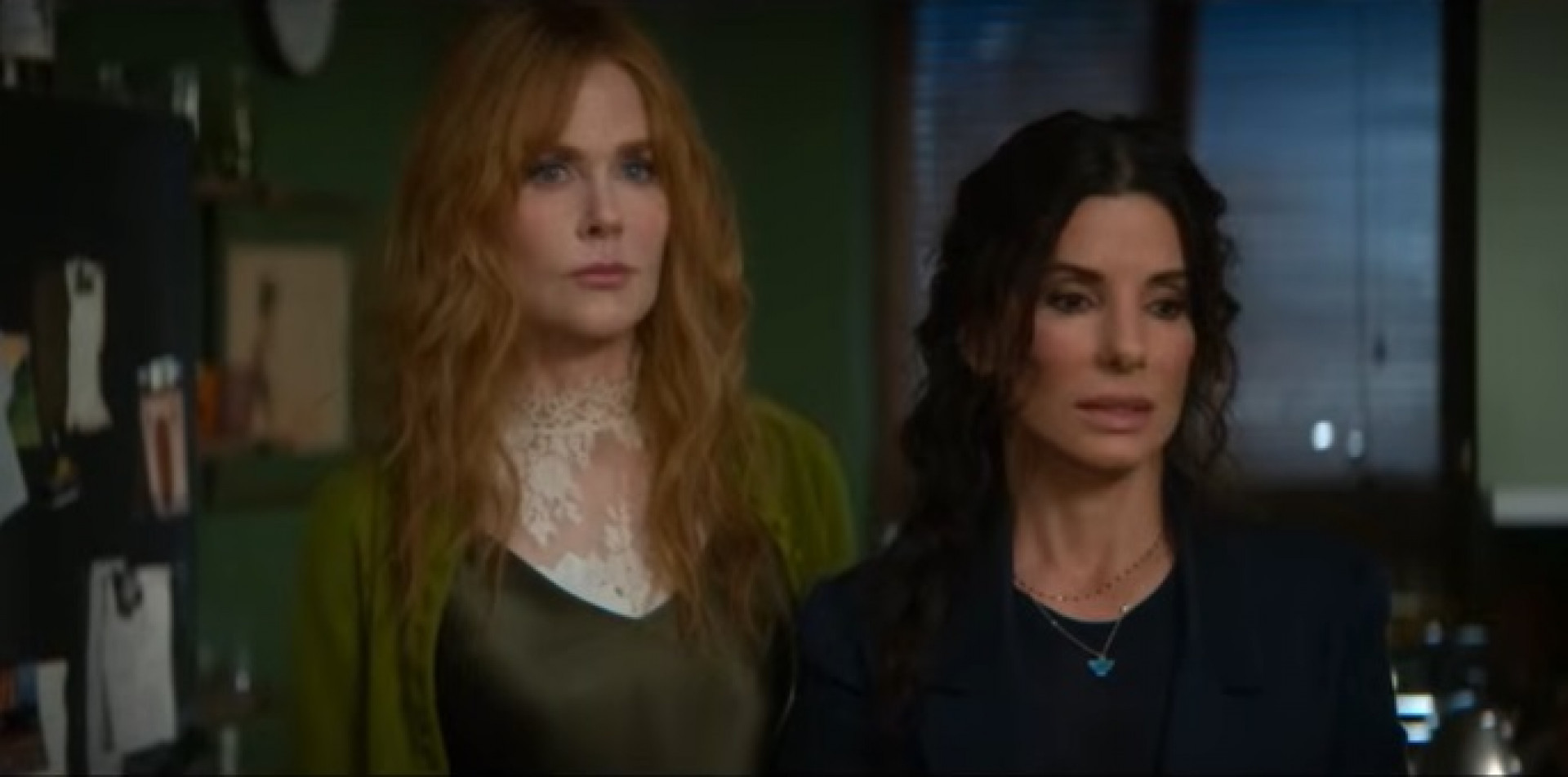Nicole Kidman e Sandra Bullock no trailer de novo filme  - Reprodução de Vídeo/ YouTube