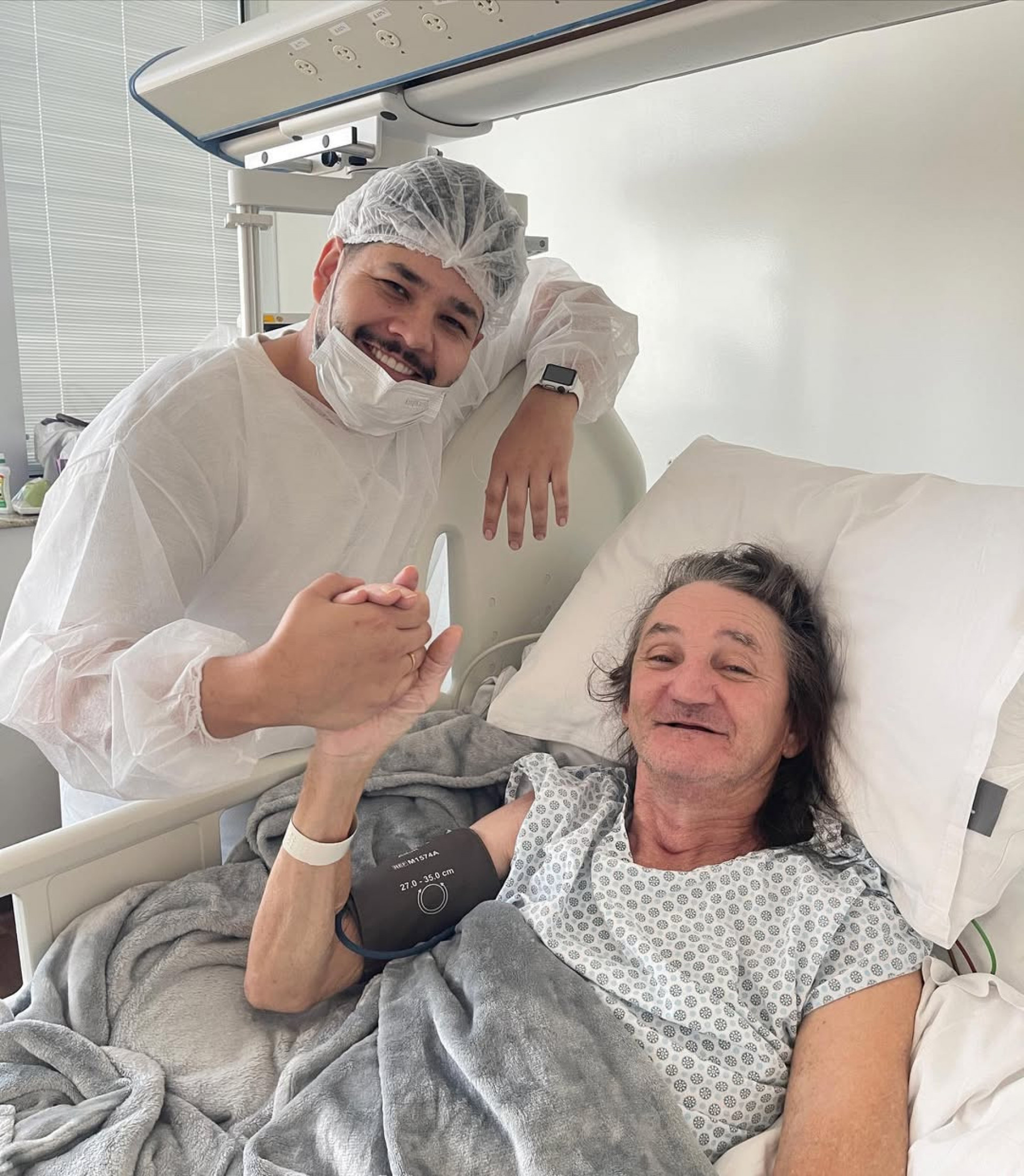 Marquito iniciou nova fase do processo de recupera&ccedil;&atilde;o  - Reprodu&ccedil;&atilde;o/Instagram