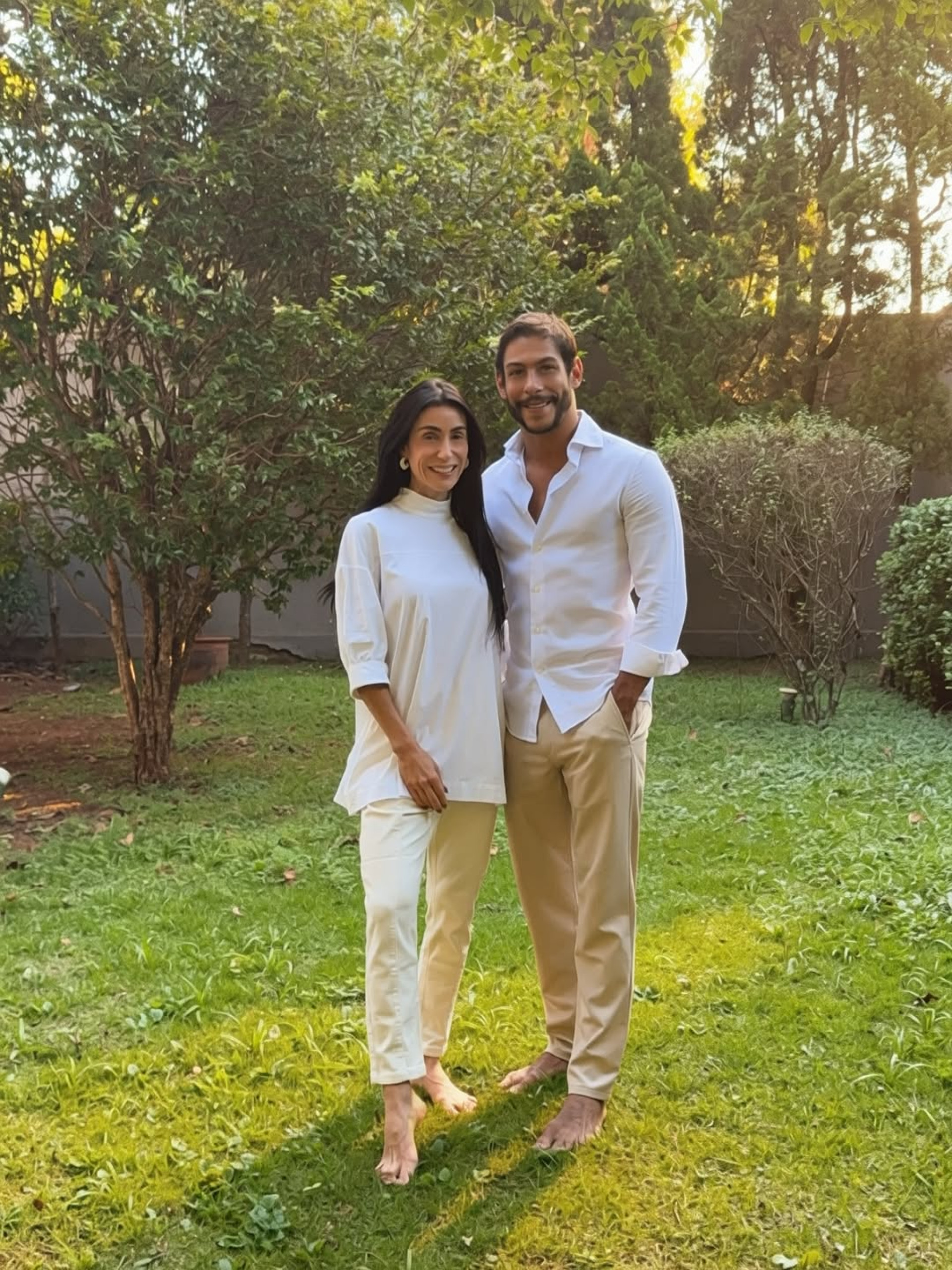 Michelle Barros e Shia Phoenix  - Reprodução/Instagram