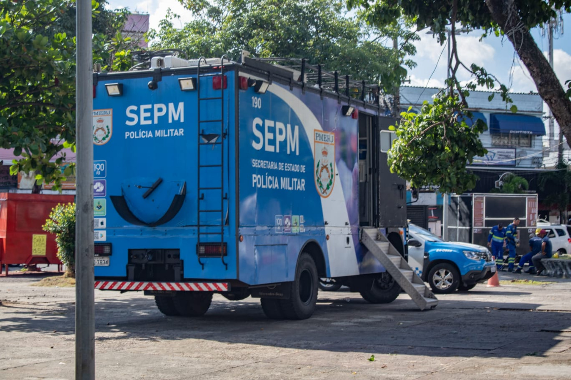 Operação Impacto acontece no bairro da Pavuna - Érica Martin / Agência O Dia