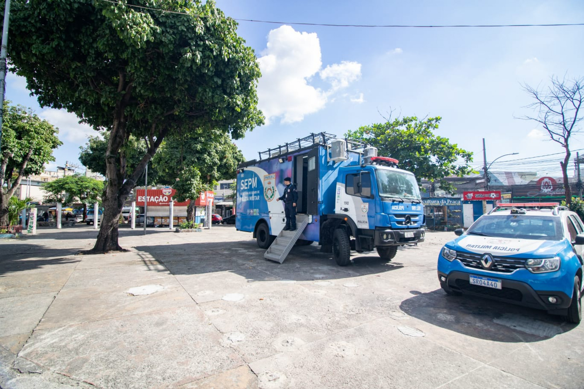 Operação Impacto acontece no bairro da Pavuna - Érica Martin / Agência O Dia