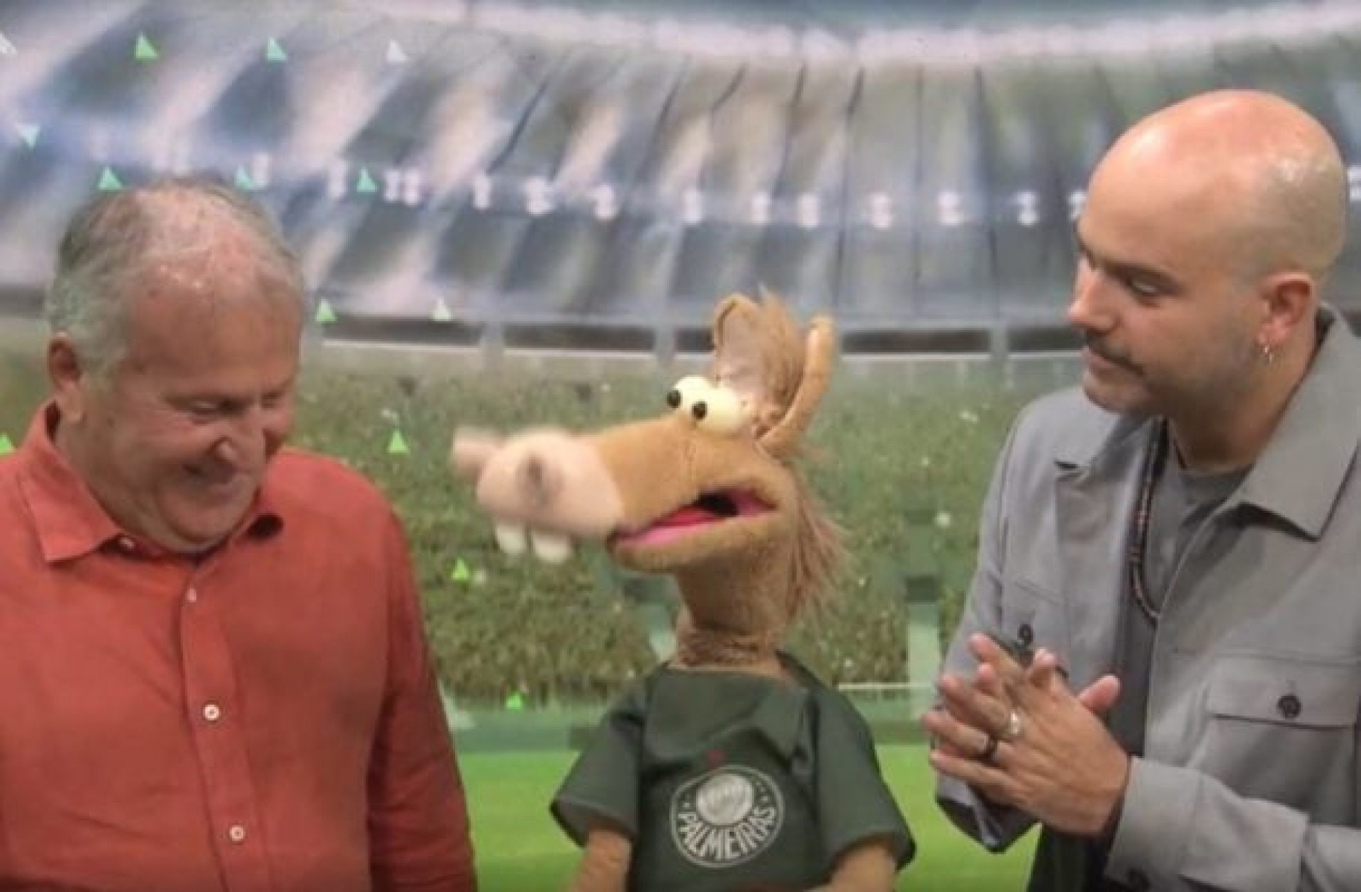 No Fant&aacute;stico, Zico provoca e faz alerta a cavalinho do Palmeiras; veja
