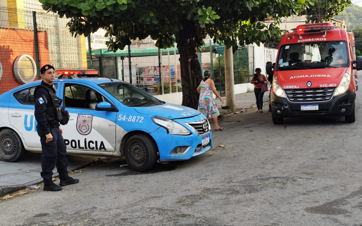 Tentativa de assalto aconteceu na Rua Ant&ocirc;nio R&ecirc;go, em Olaria
