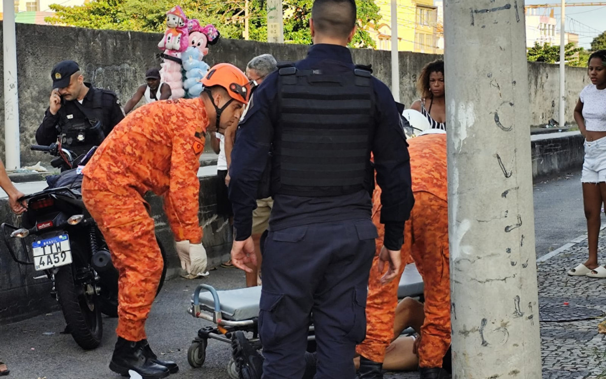 Tentativa de assalto aconteceu na Rua Ant&ocirc;nio R&ecirc;go, em Olaria