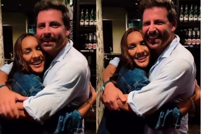 Henri Castelli reencontra Maxiane e brinca sobre beijo: 'Tem tempo ainda'