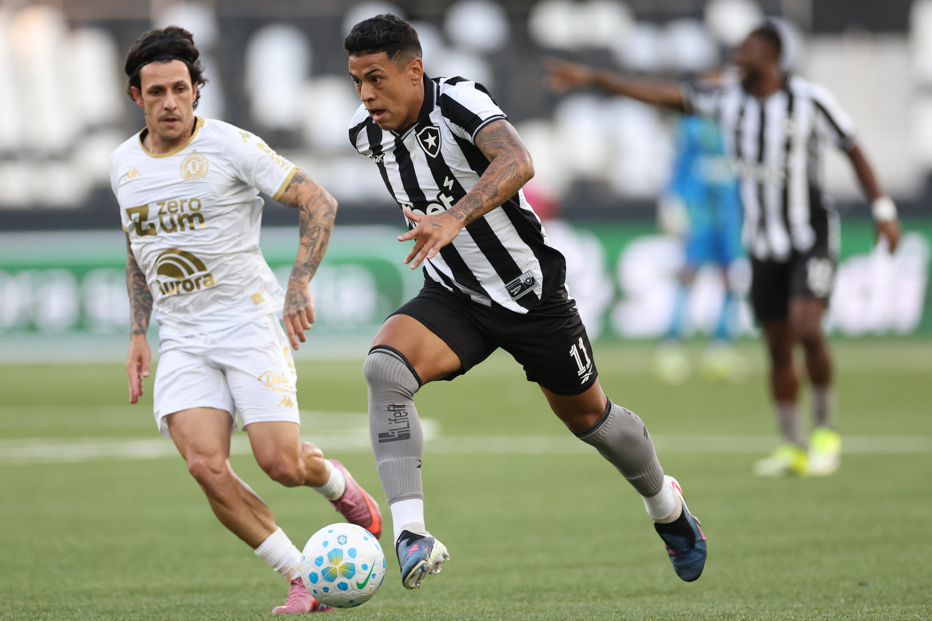 Botafogo enfrentou a Chapecoense, nesta quarta-feira (21), no Nilton Santos, pela Copa do Brasil - Vitor Silva / Botafogo