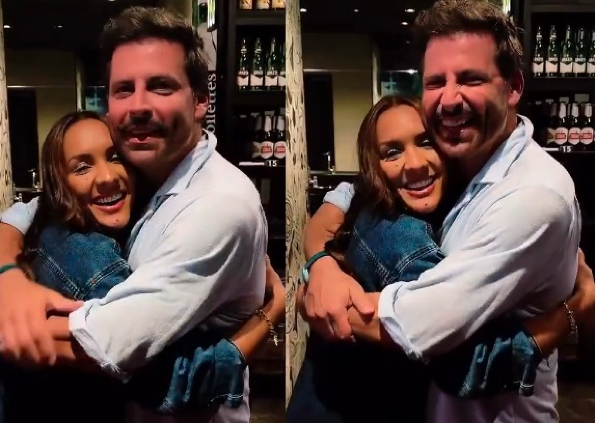 Henri Castelli e Maxiane se reencontram - Reprodução do Instagram