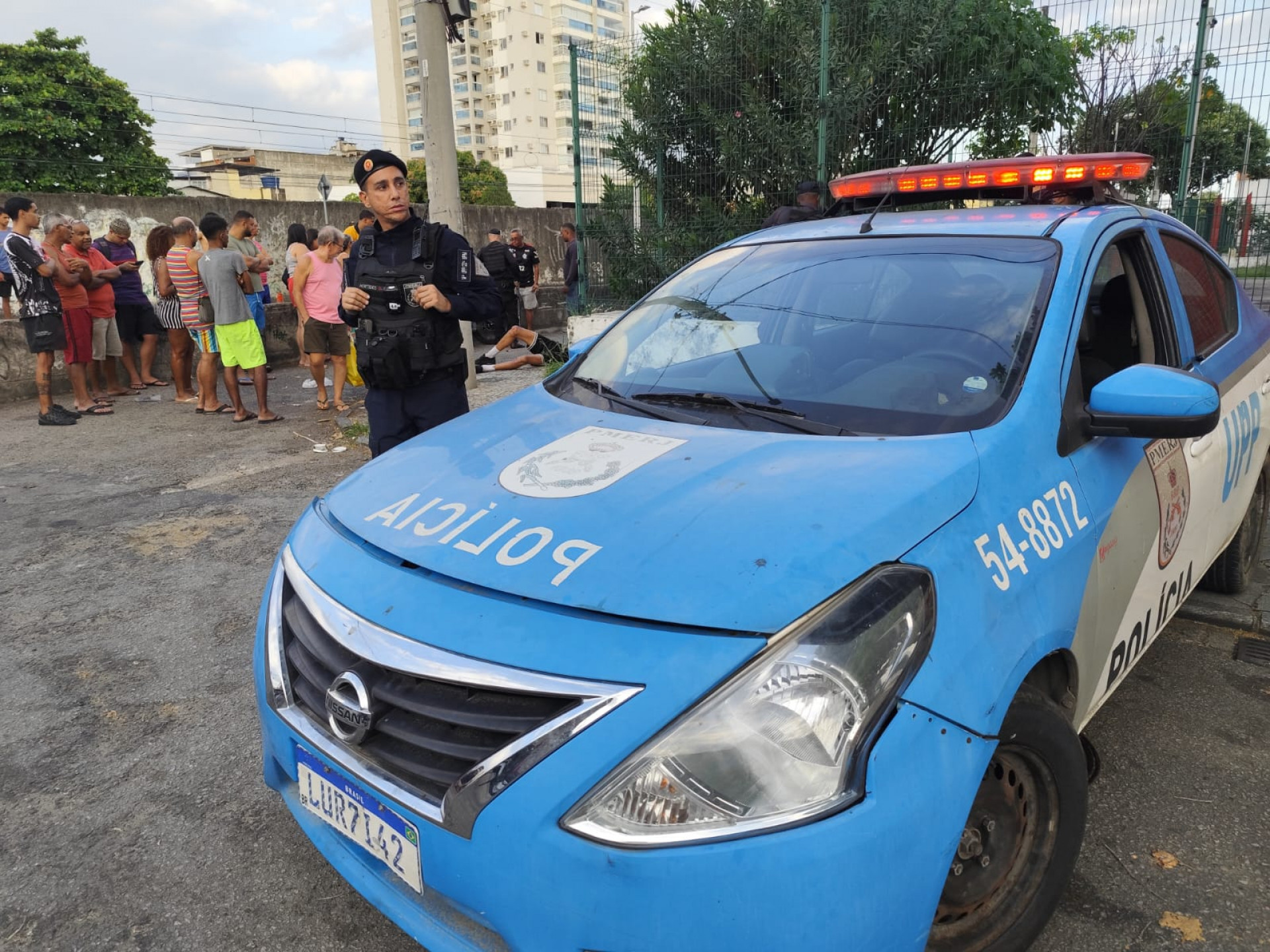 Tentativa de assalto aconteceu na Rua Antônio Rêgo, em Olaria - Érica Martin / Agência O Dia