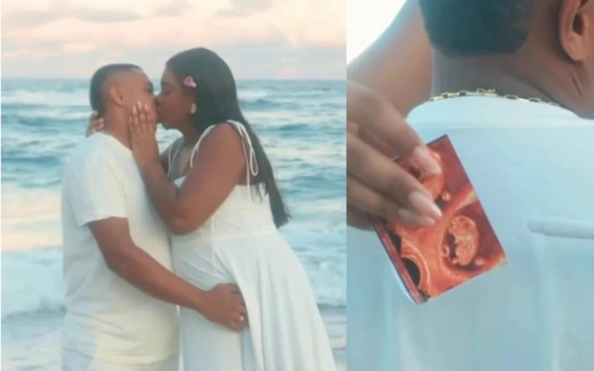 Irmã de Davi, do 'BBB', Raquel Brito anuncia gravidez