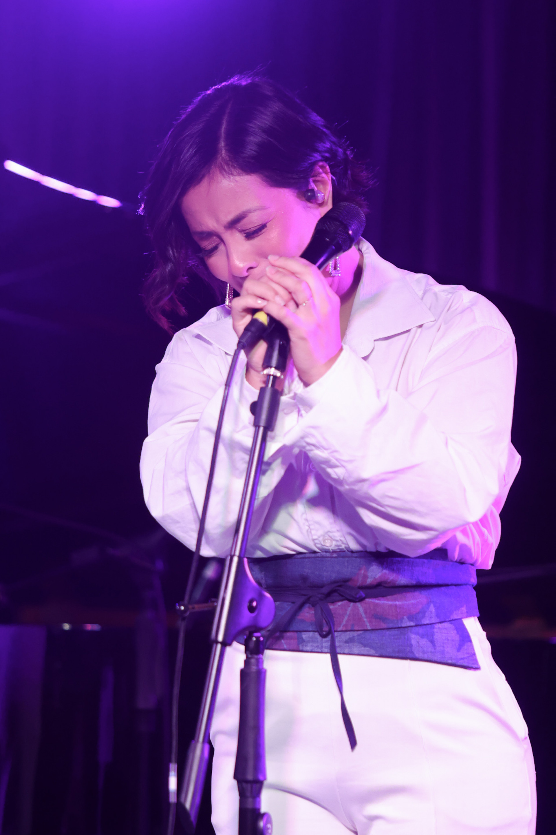 Li Martins se emociona em show - Lucas Ramos / Brazil News