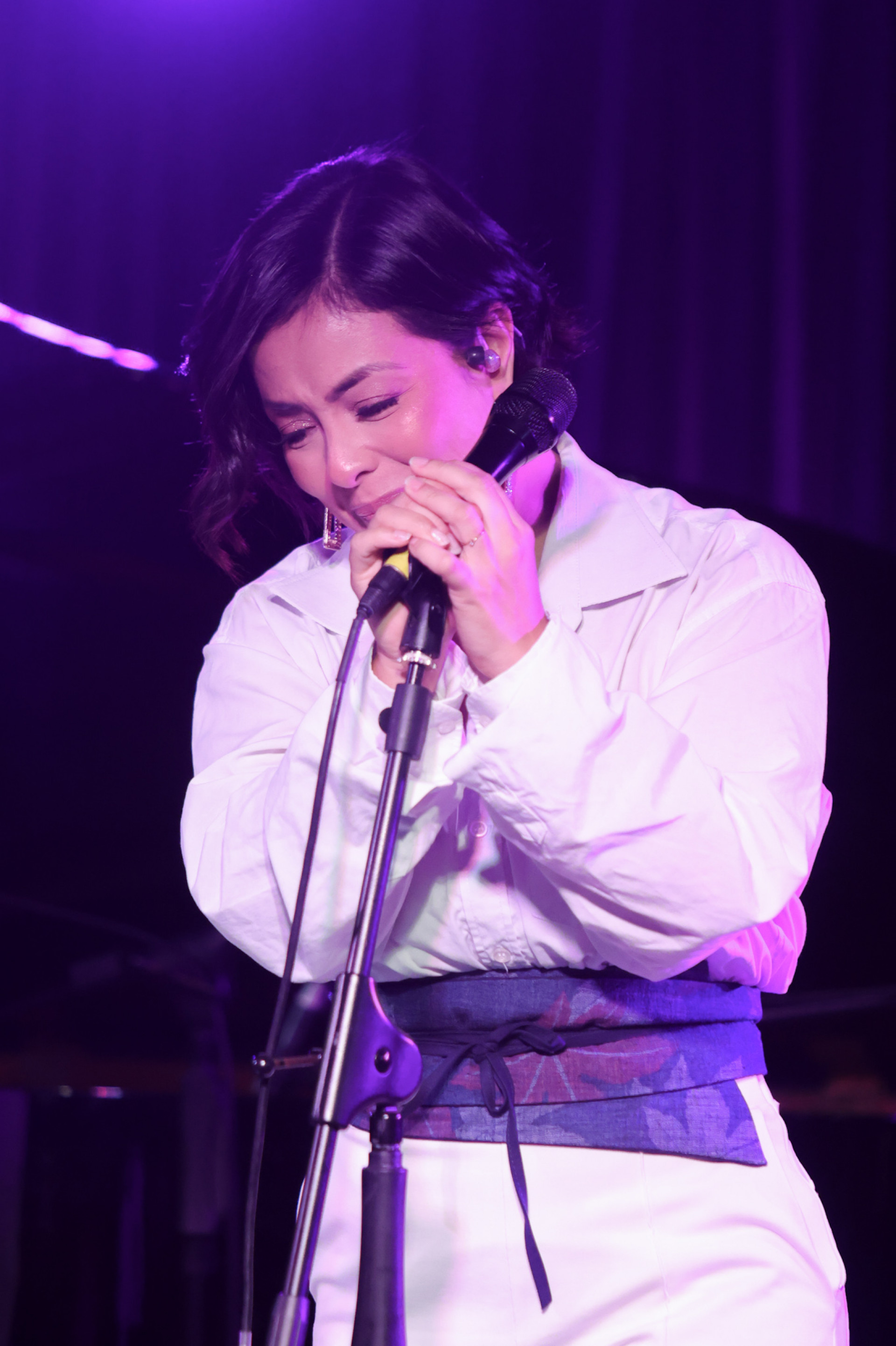 Li Martins se emociona em show - Lucas Ramos / Brazil News