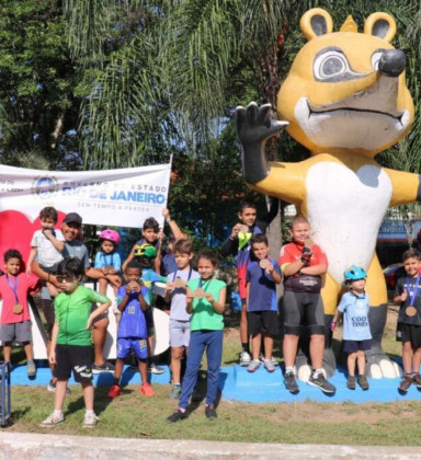 Circuito Kids de Bike reúne público infantil em manhã esportiva em Quatis