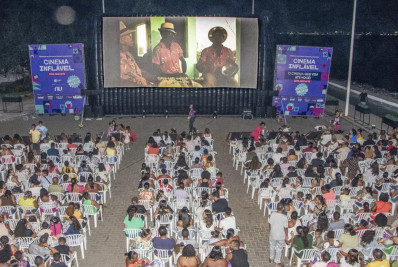 Guapimirim recebe cinema inflável gratuito a partir desta sexta