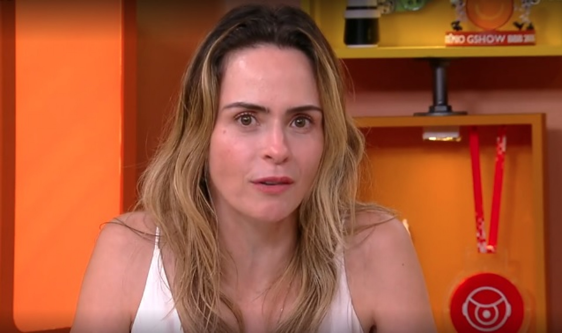 Ana Paula durante o 'Bate-Papo BBB' - Reprodução de vídeo