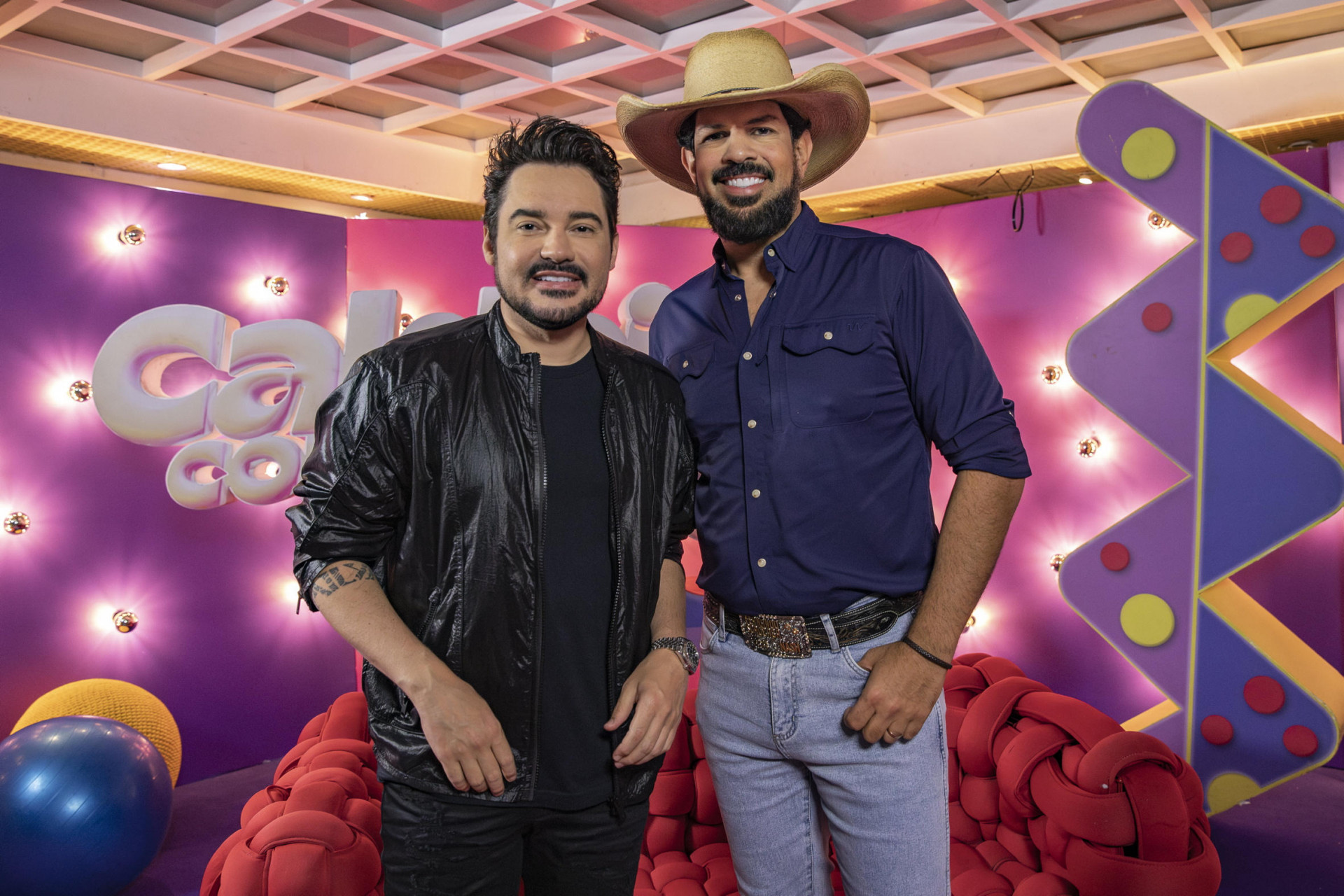 Fernando e Sorocaba participam de estreia de quadro 