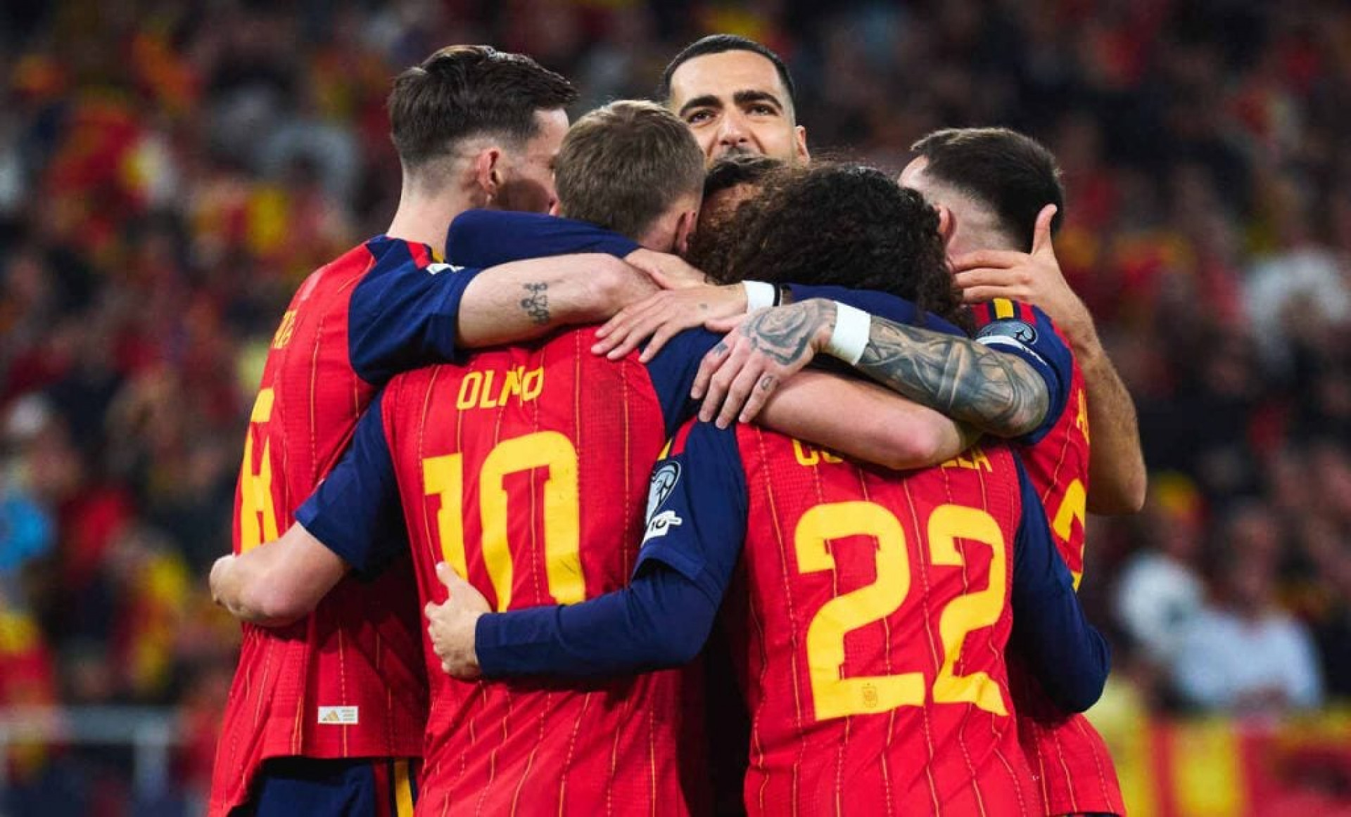 Como chega a Espanha para a Copa do Mundo