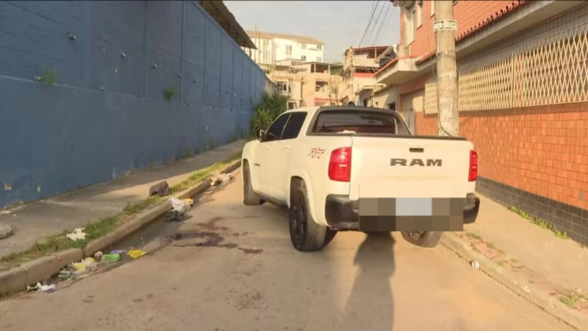Daniel Patr&iacute;cio foi atingido dentro do pr&oacute;prio carro
