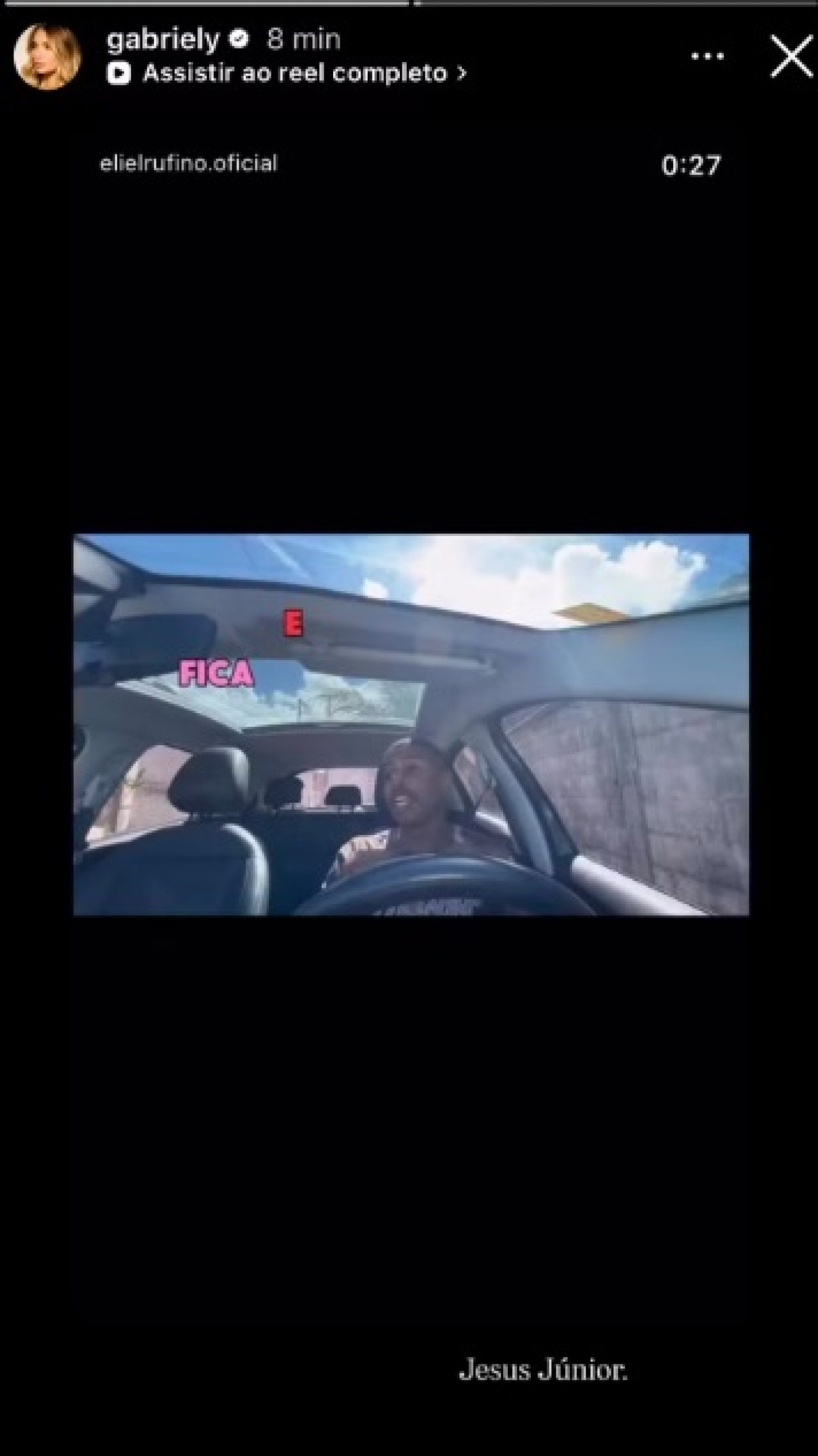 Grávida de Endrick, Gabriely Miranda publica indireta após rumores de climão com a sogra - Reprodução Instagram