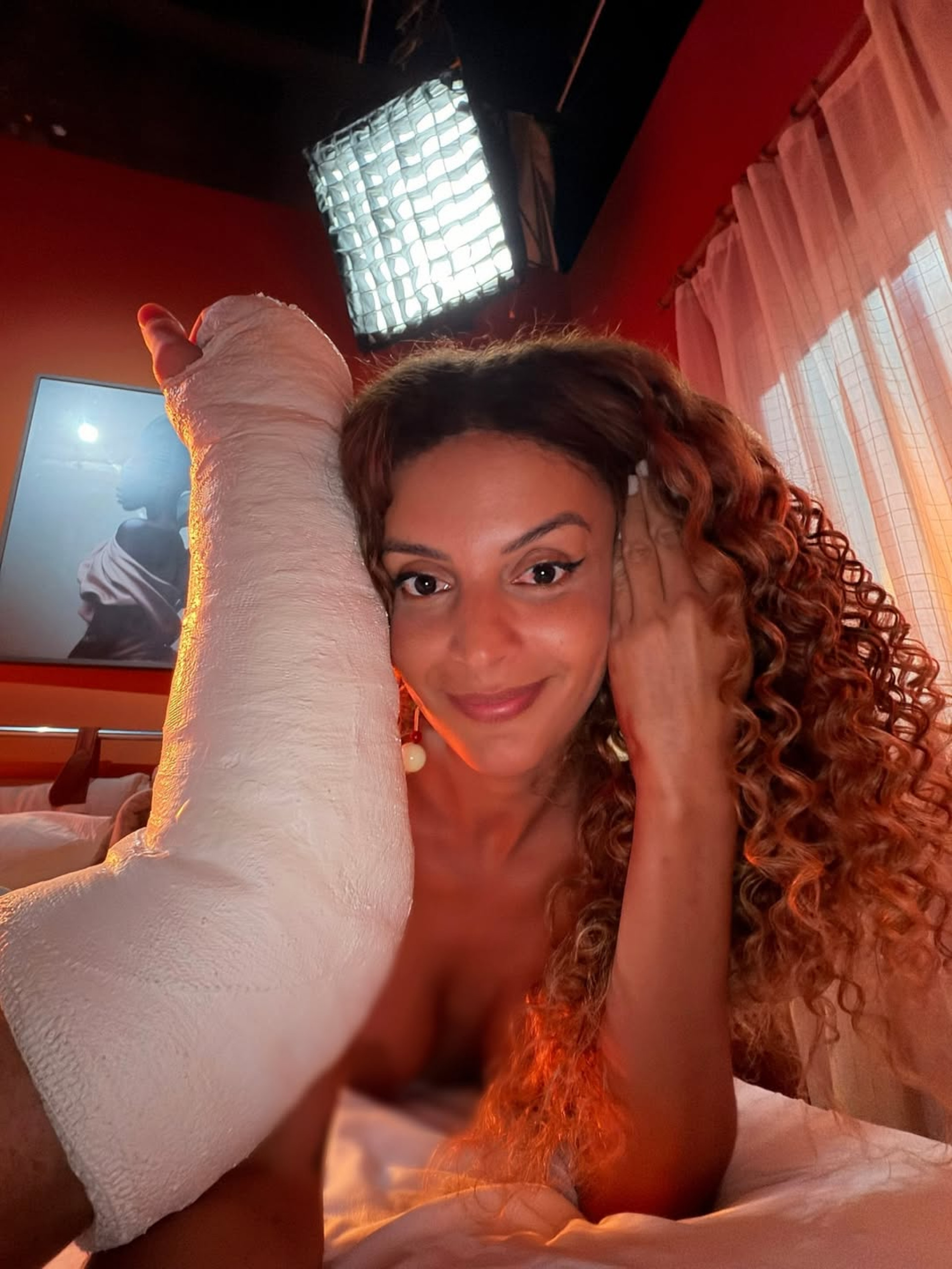 Gabriela Loran mostrou bastidores de 'Três Graças'  - Reprodução / Instagram