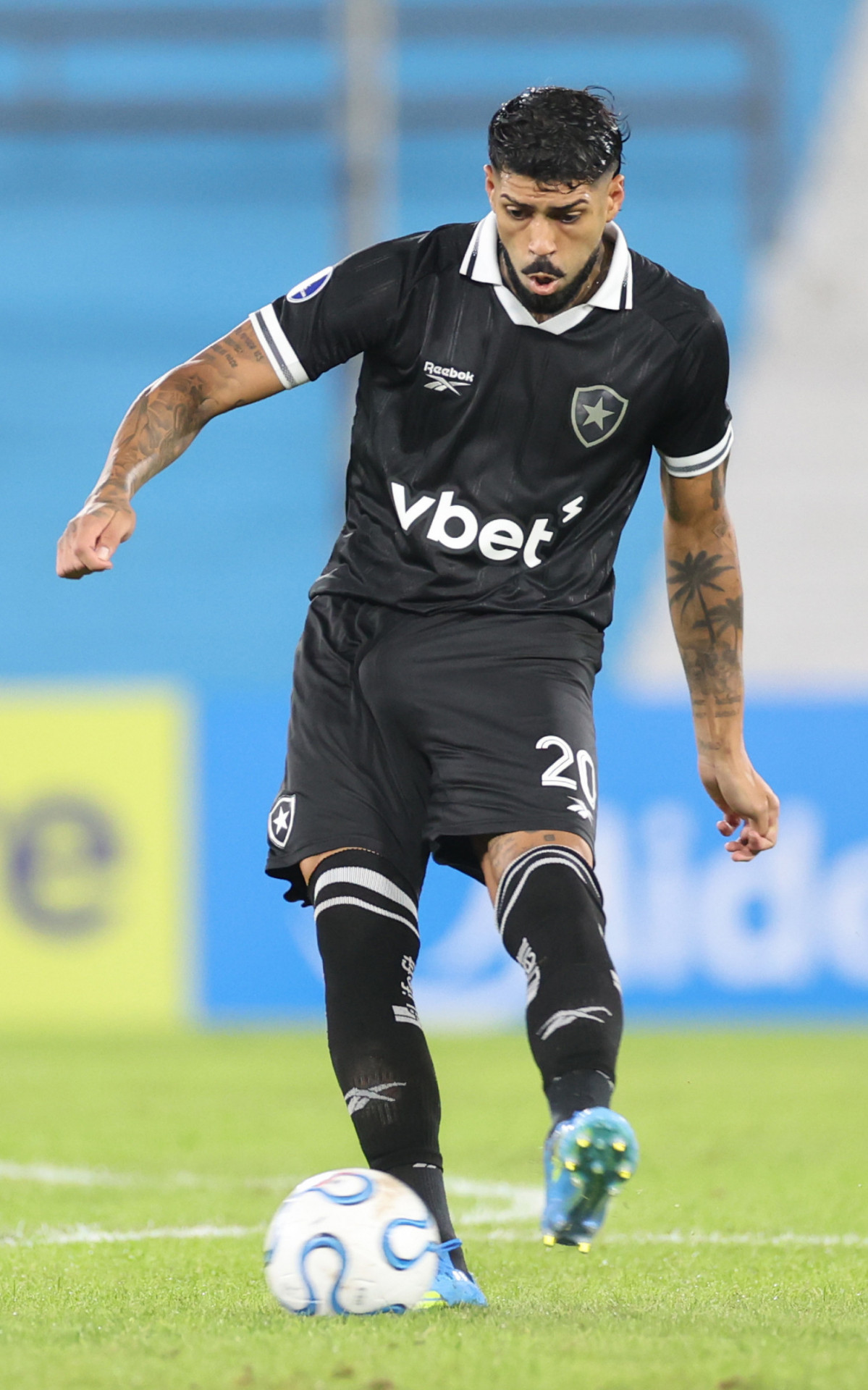 Alexander Barboza em a&ccedil;&atilde;o pelo Botafogo - V&iacute;tor Silva / Botafogo