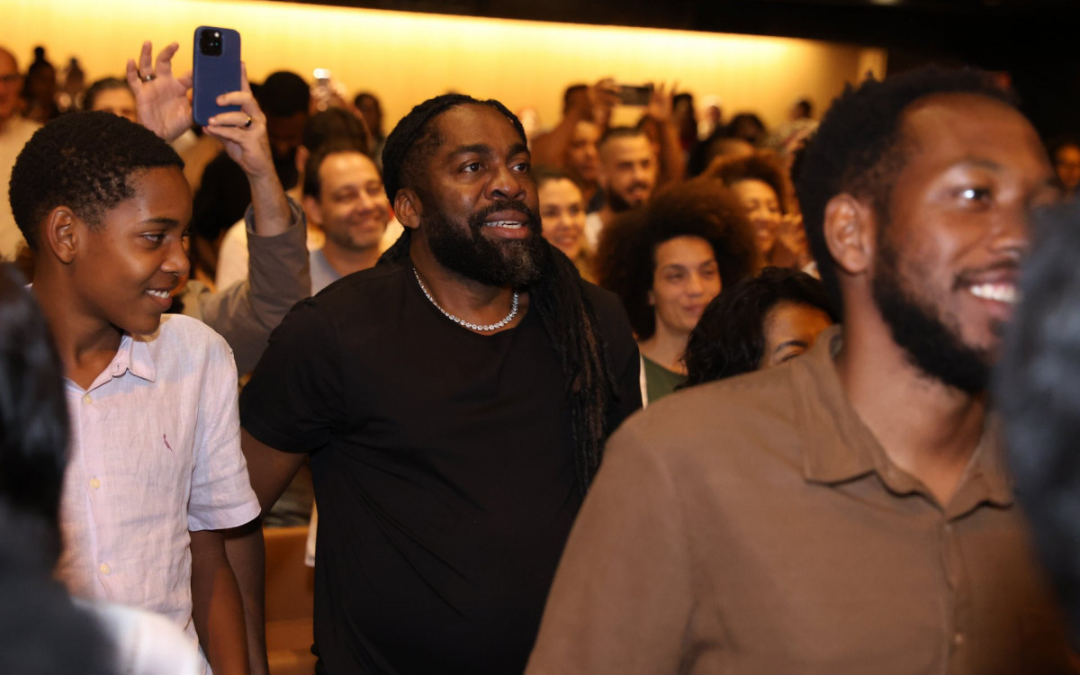 Lázaro Ramos e o filho, João Vicente