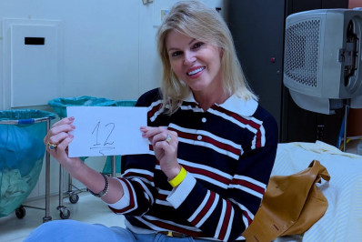 Val Marchiori passa pela 12ª sessão de radioterapia