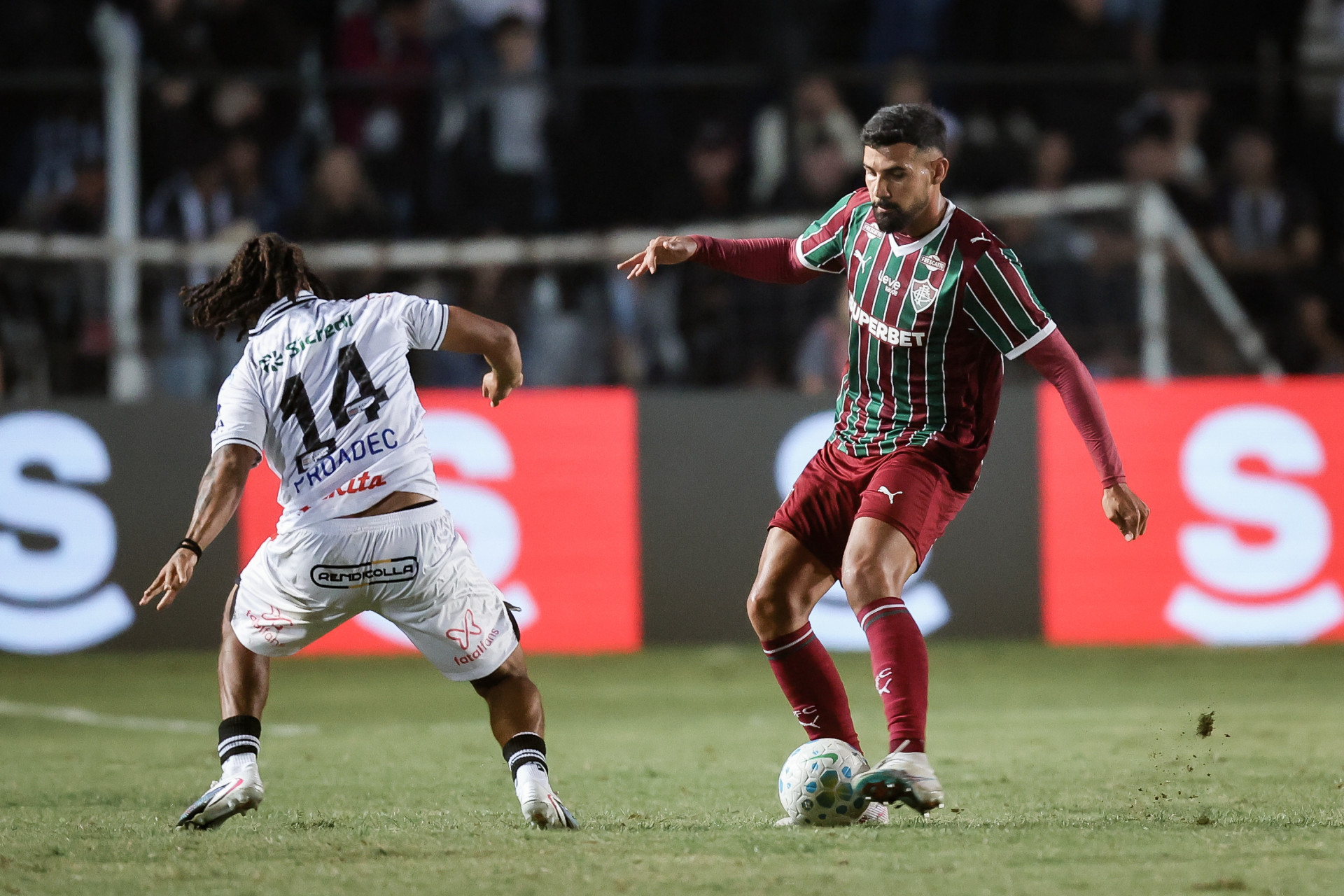 Ignácio em ação em Operário-PR  x Fluminense, pela 5ª fase da Copa do Brasil de 2026 - MARCELO GONÇALVES/FLUMINENSE