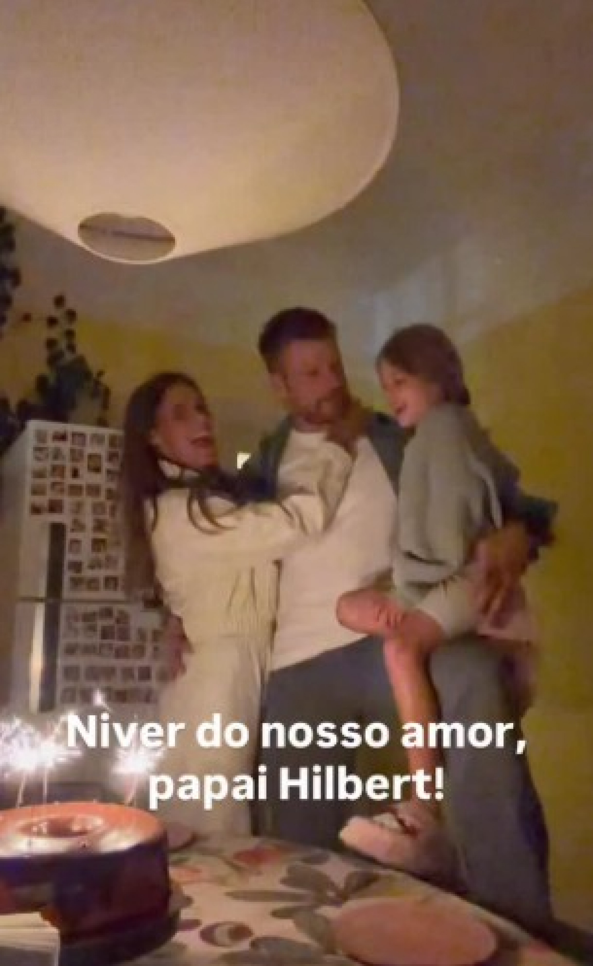 Rodrigo Hilbert é surpreendido com festinha de aniversário - Reprodução de vídeo / Instagram