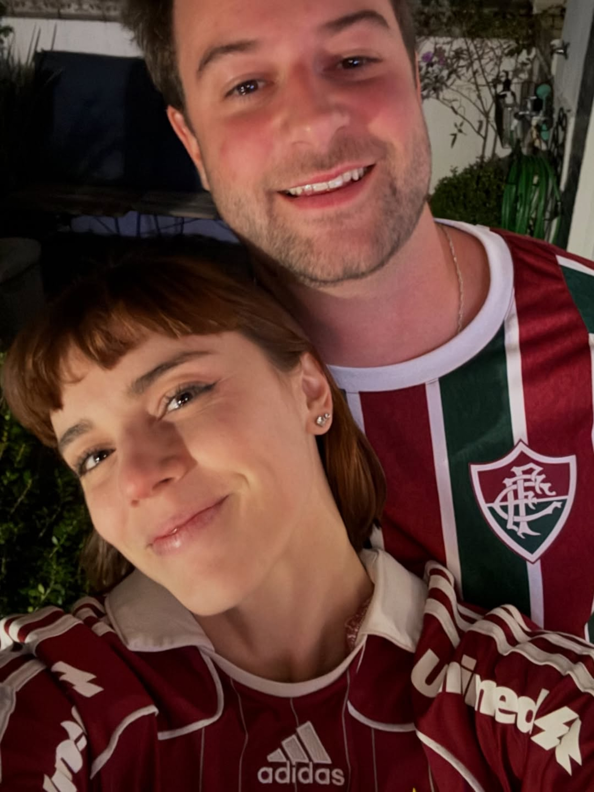 Alice Wegmann e o namorado, Luiz Guilherme Niemeyer - Reprodução / Instagram