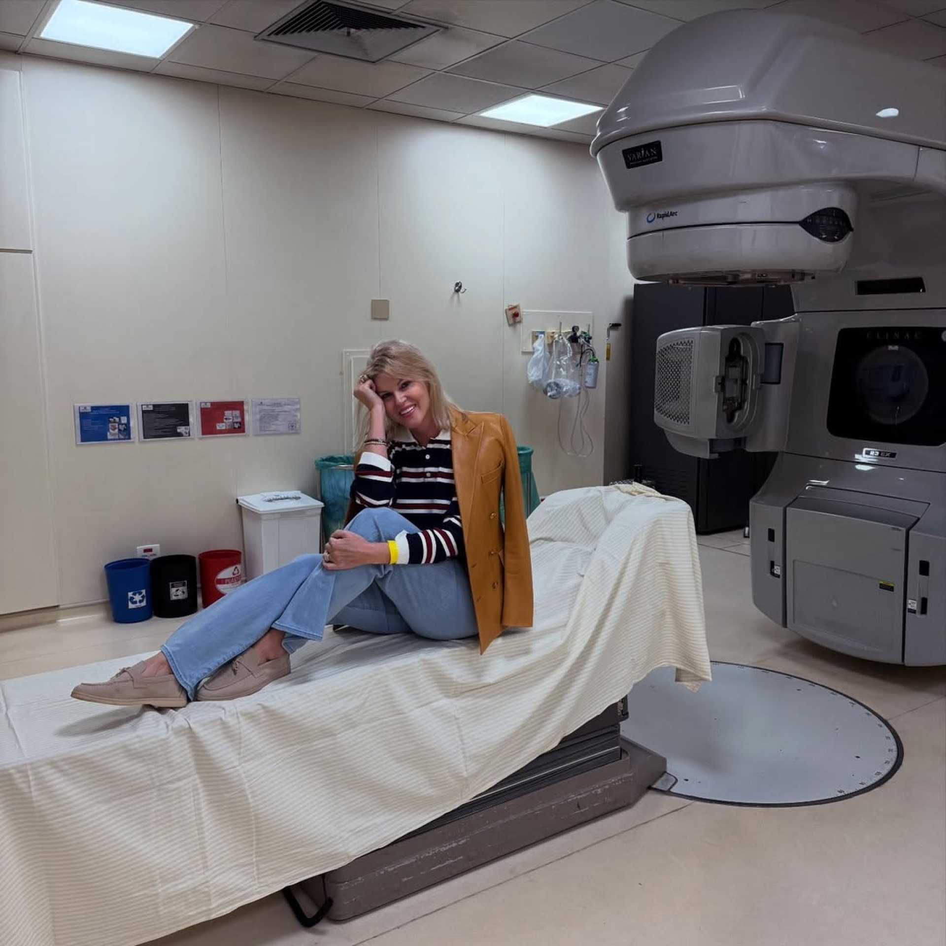 Na luta contra o câncer de mama, Val Marchiori passa por radioterapia - Reprodução / Instagram