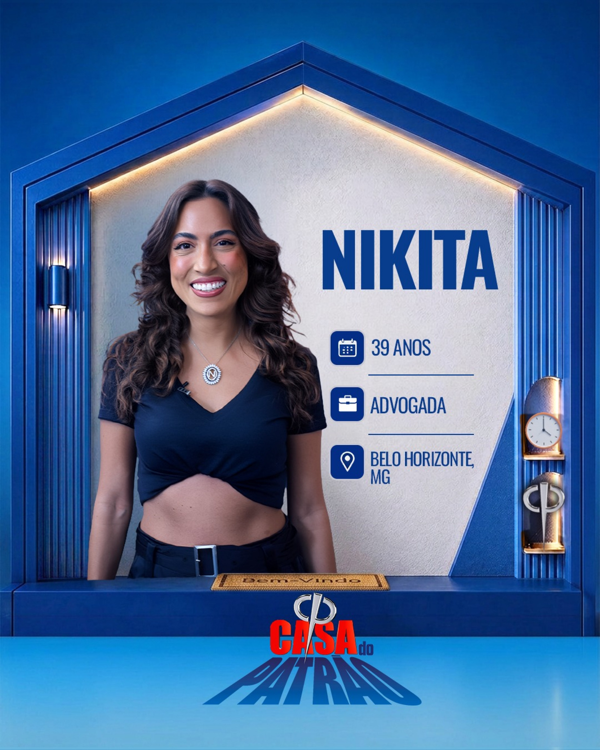 Nikita, participante da 'Casa do Patrão' - Divulgação / Record