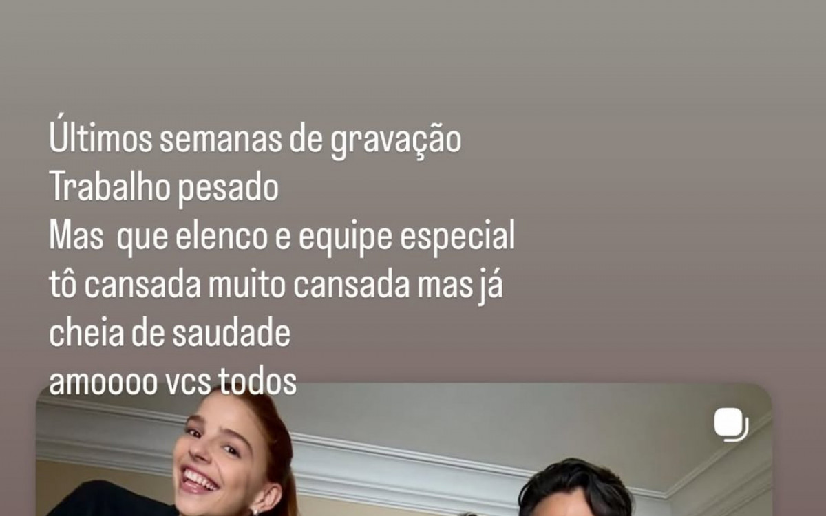 Grazi Massafera falou sobre reta final da trama 