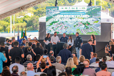 Katia Miki inaugura Complexo Viário e lidera maior avanço em mobilidade da história de Barra do Piraí