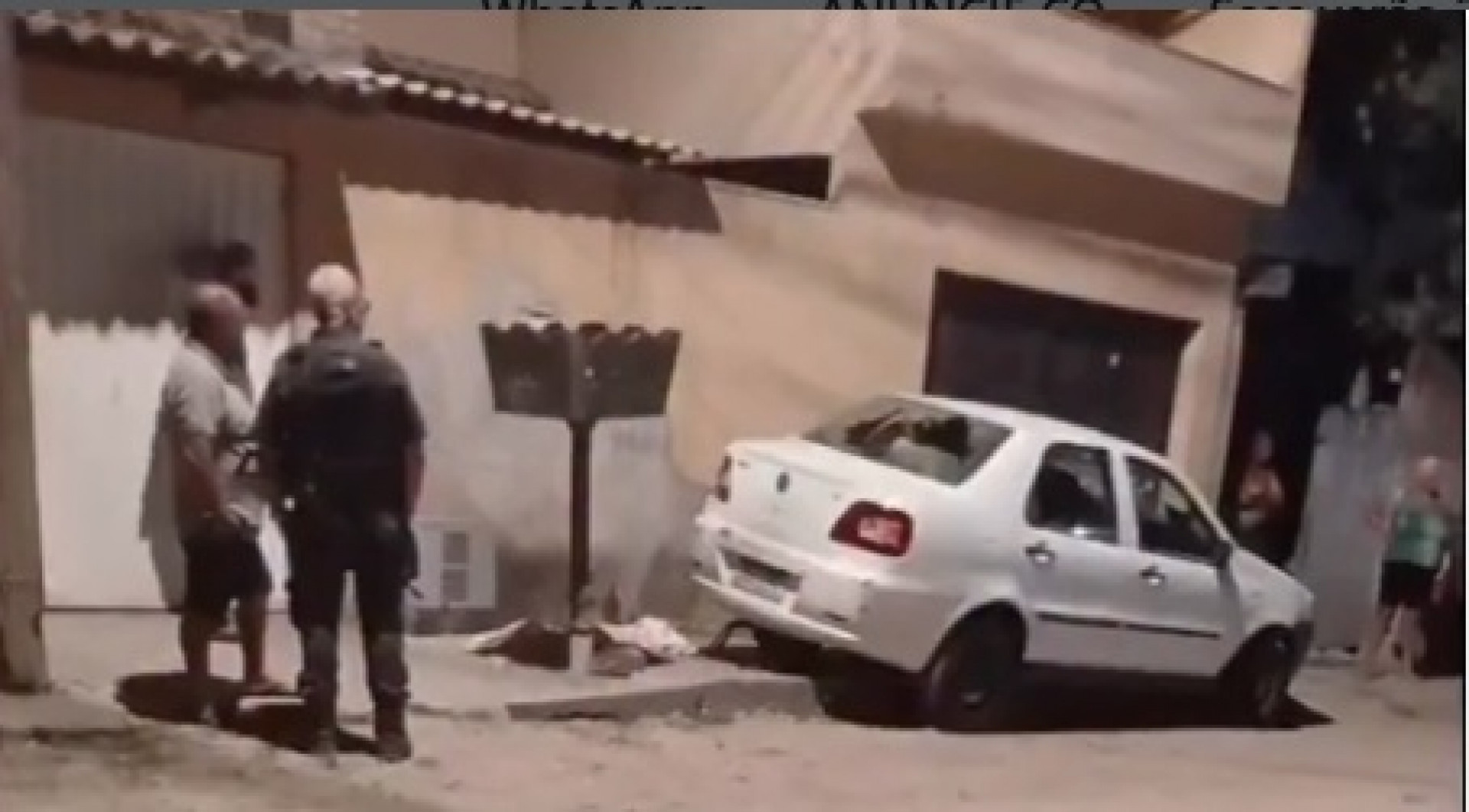 Rua onde ocorreu o atropelamento virou ponto de como&ccedil;&atilde;o - Foto: Reprodu&ccedil;&atilde;o Rede Social