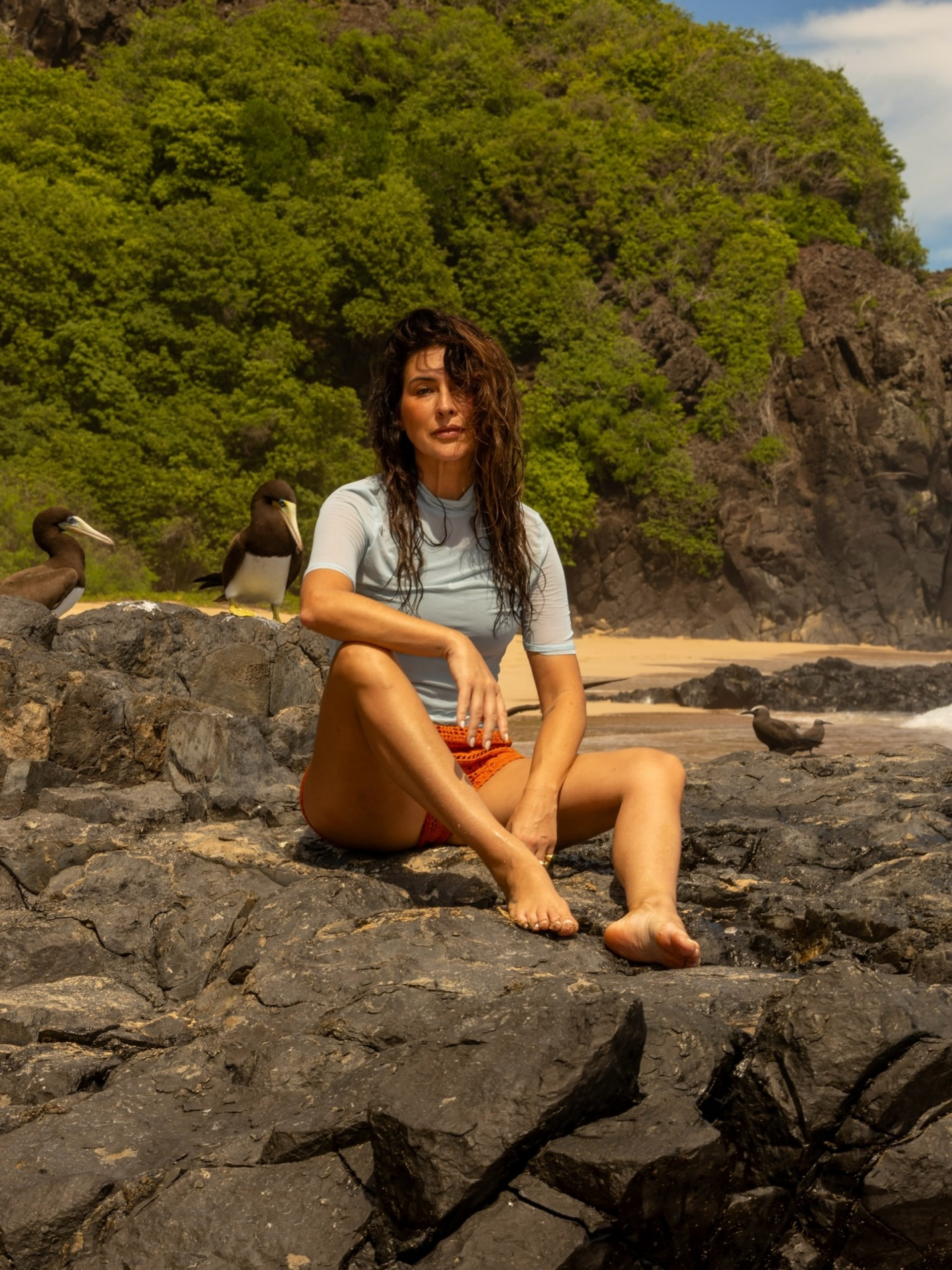 Fernanda Paes Leme exibe cliques em Noronha - Reprodução Instagram