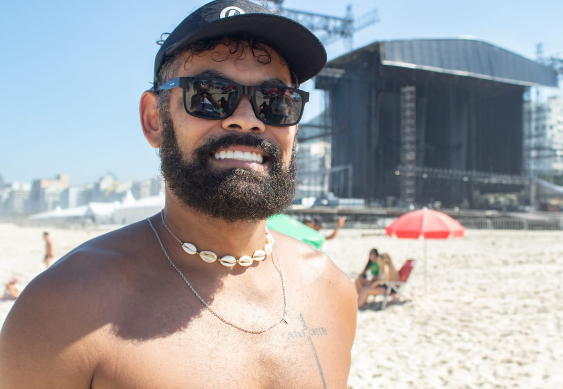 Médico Diógenes Gomes lamenta não conseguir assistir show de Shakira - Érica Martin / Agência O Dia