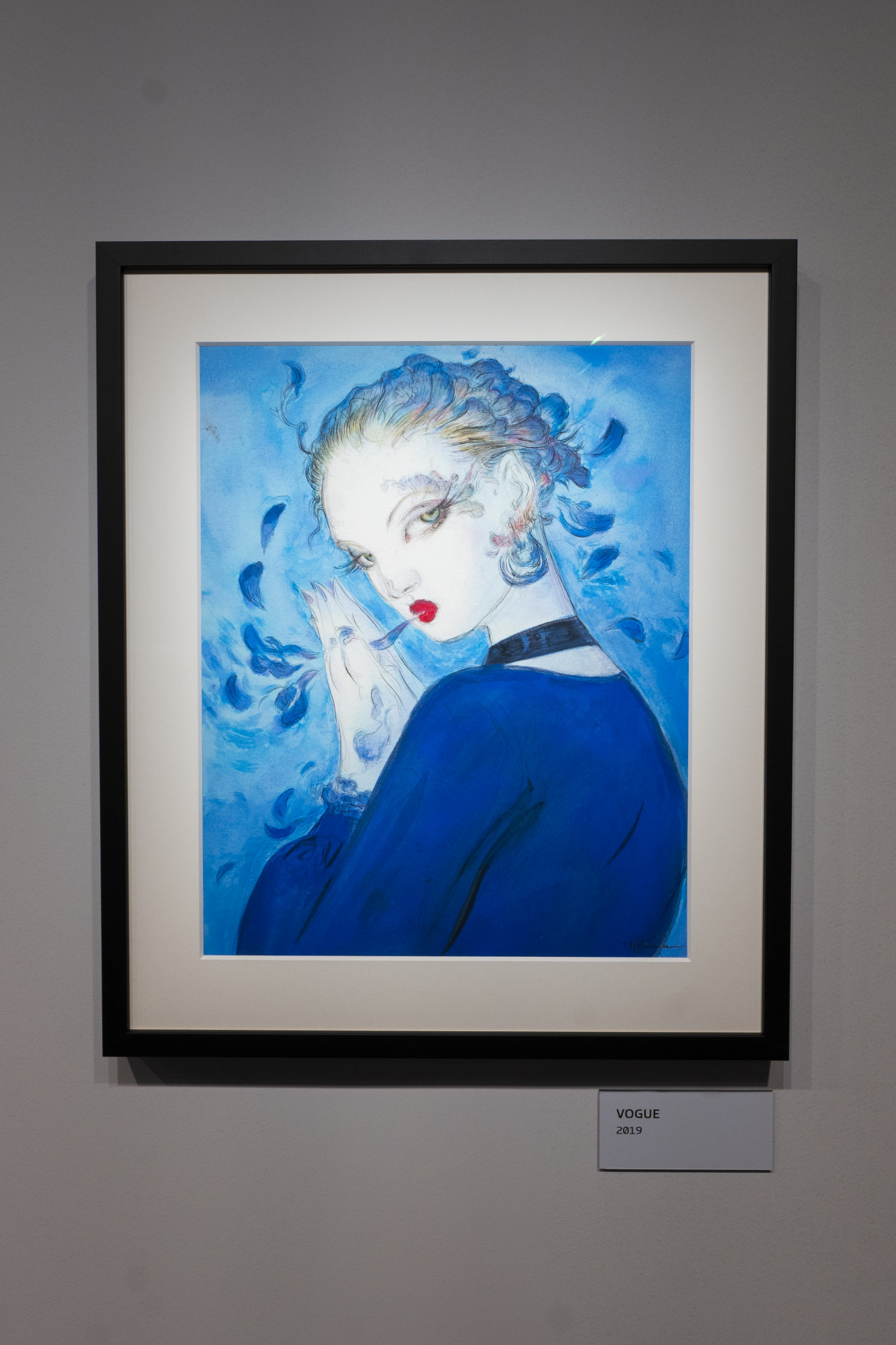 Artista fez projeto para a Vogue Itália - Divulgação / CCBB