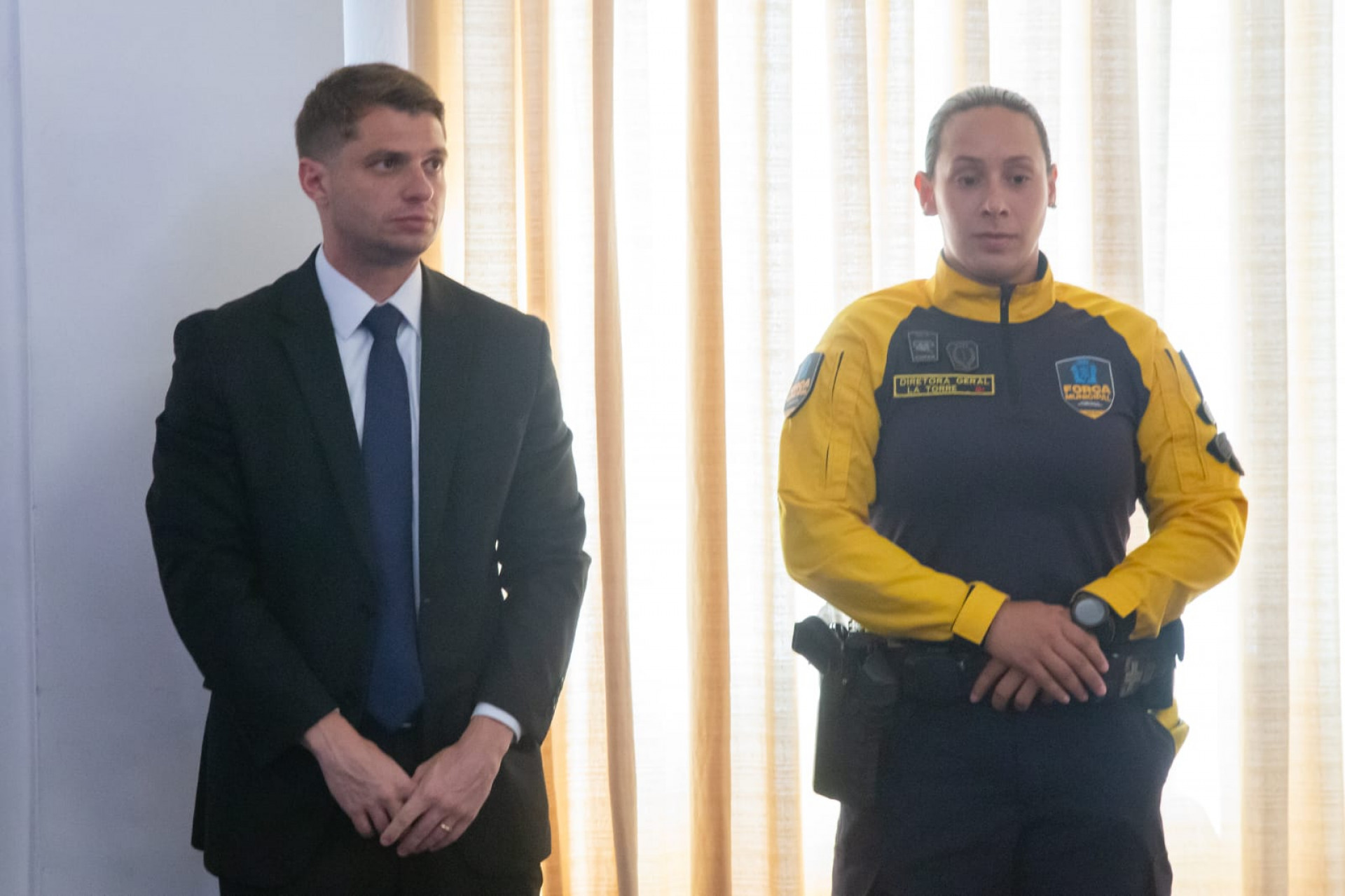 Brenno Carnevale apresentou plano de ação da Força Municipal na Tijuca - Érica Martin/Agência O DIA