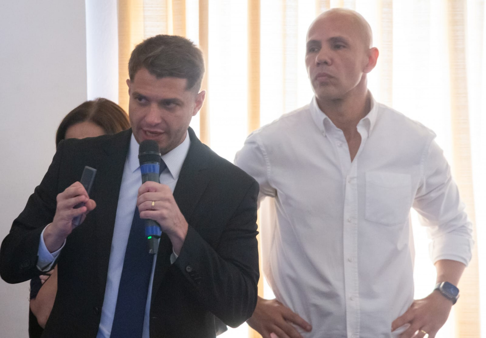 Brenno Carnevale apresentou plano de ação da Força Municipal na Tijuca - Érica Martin/Agência O DIA