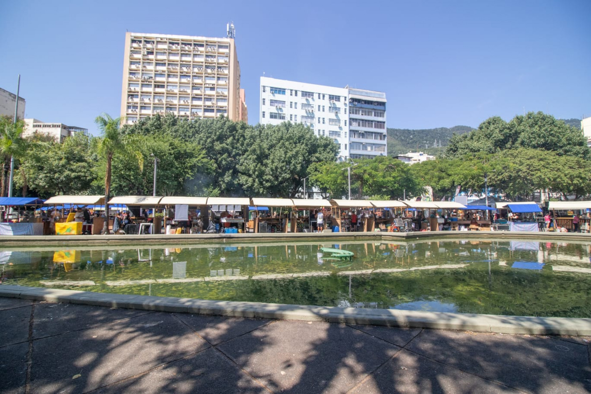 Praça Saens Peña completa 115 anos - Érica Martin / Agência O Dia