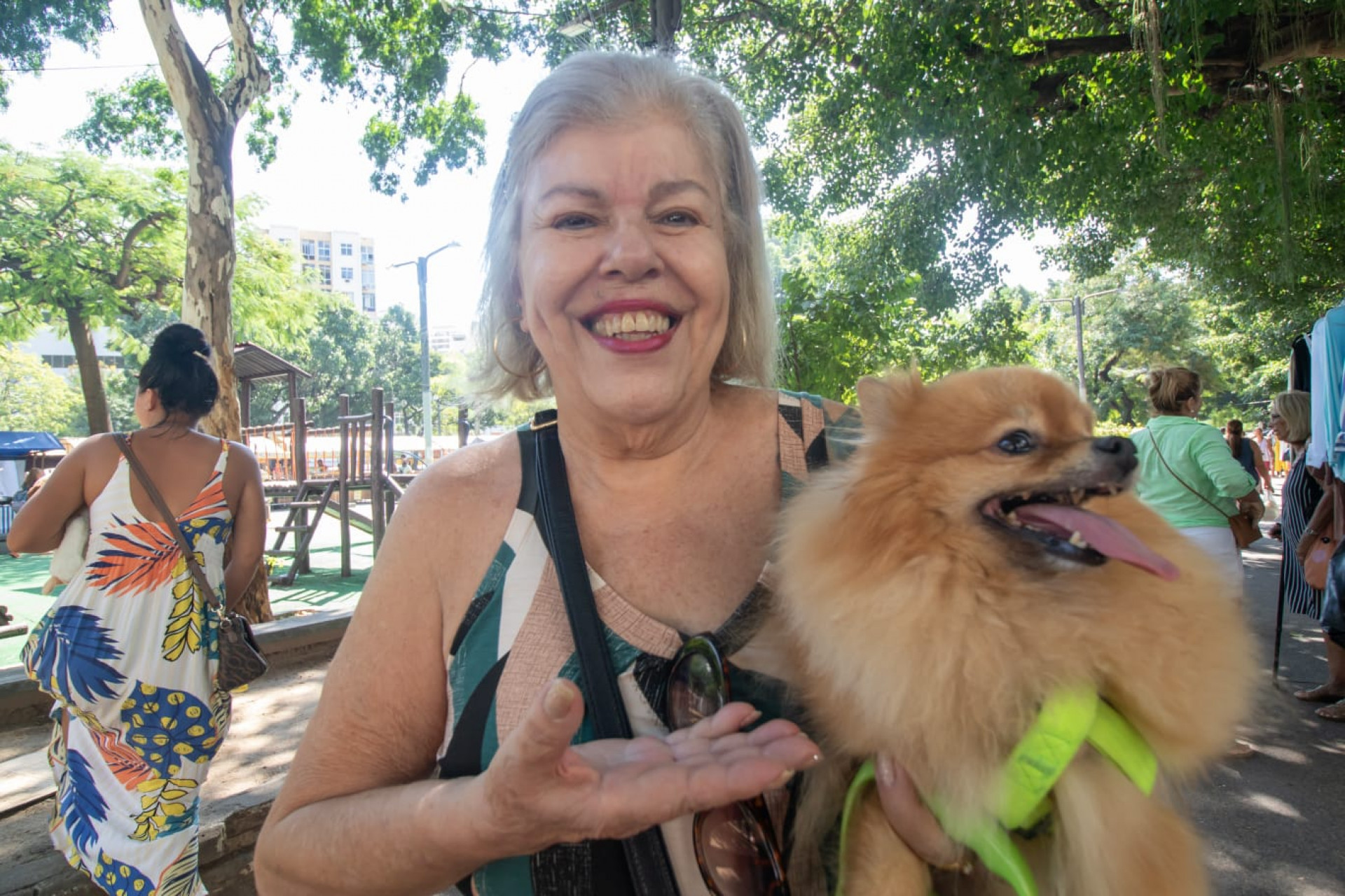 Tania Romie mora há 40 anos na Tijuca - Érica Martin / Agência O Dia