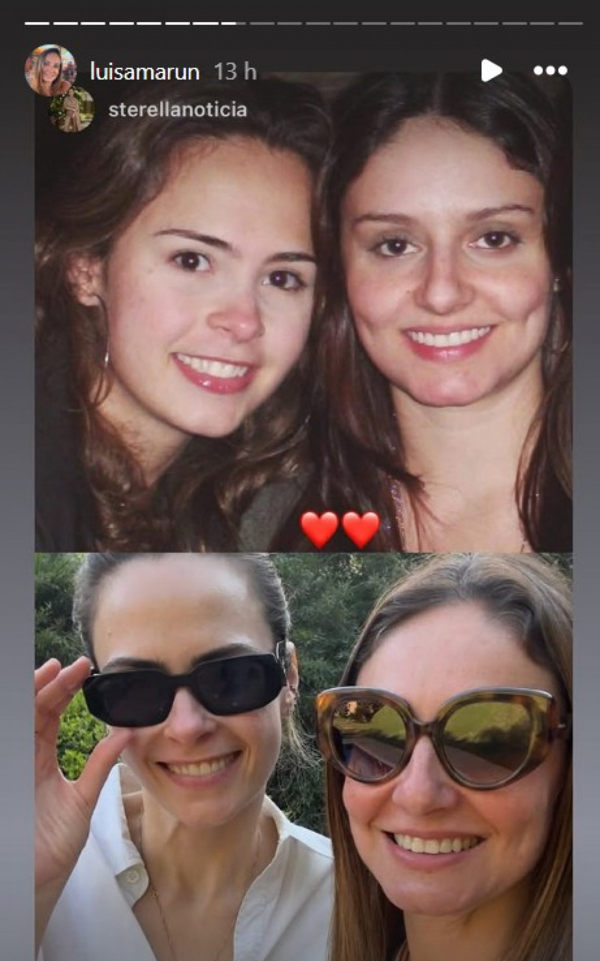 Ana Paula Renault e Luísa Marun - Reprodução / Instagram