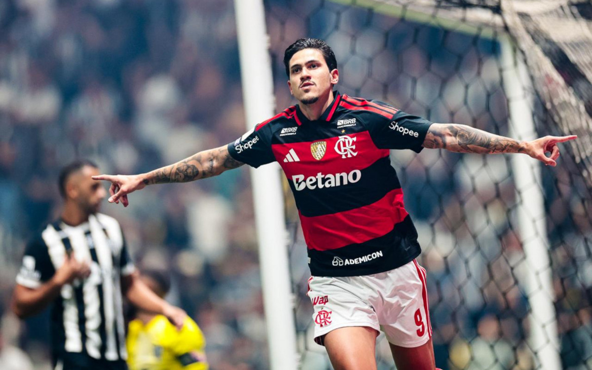 Flamengo derrotou o Atlético-MG em Belo Horizonte