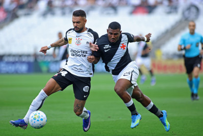 Vasco não aproveita vantagem numérica e acaba derrotado em reencontro com Corinthians e Diniz